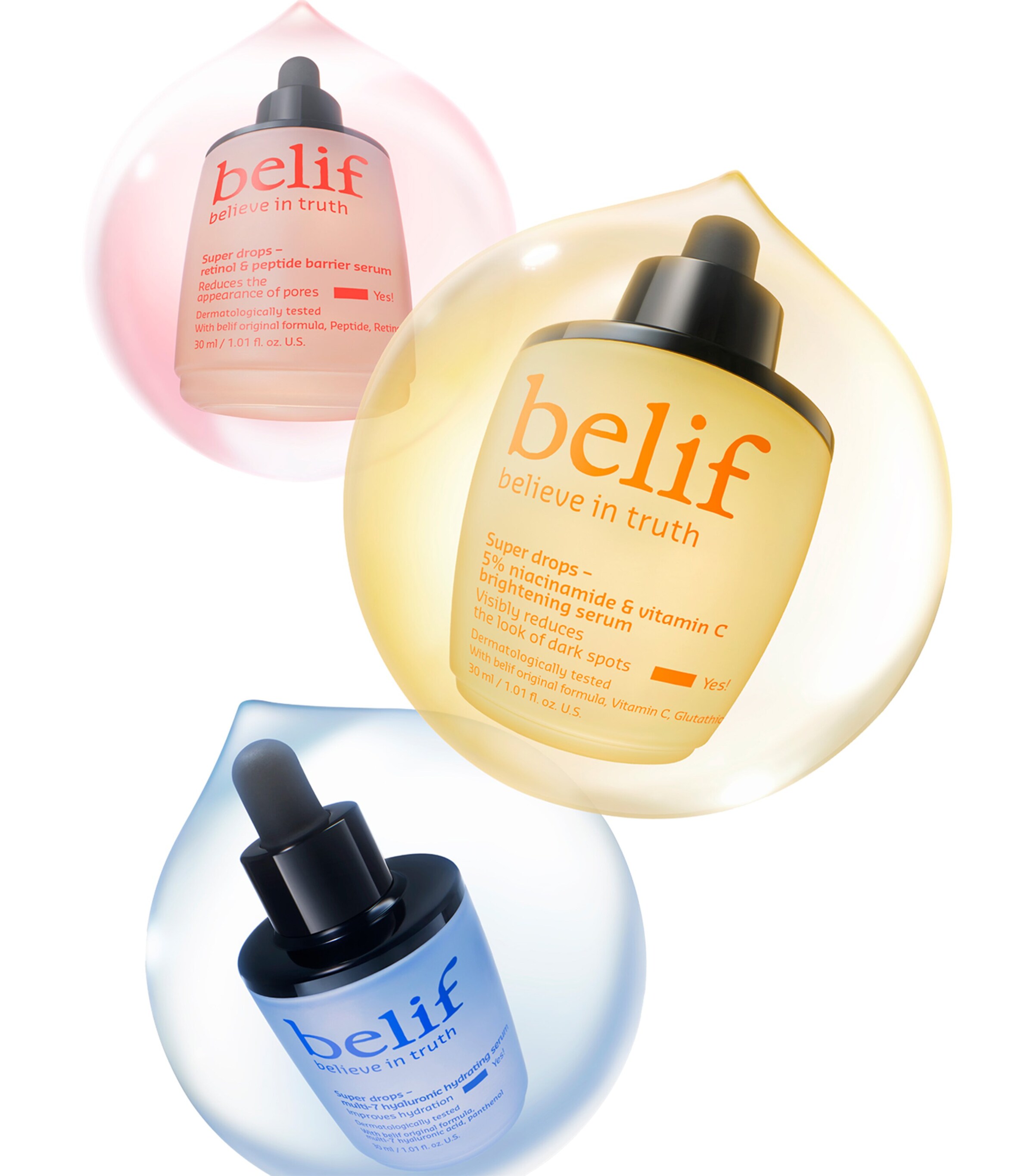 Belif Super Drops Retinol & Peptide Barrier Serum (30ml) Image 6