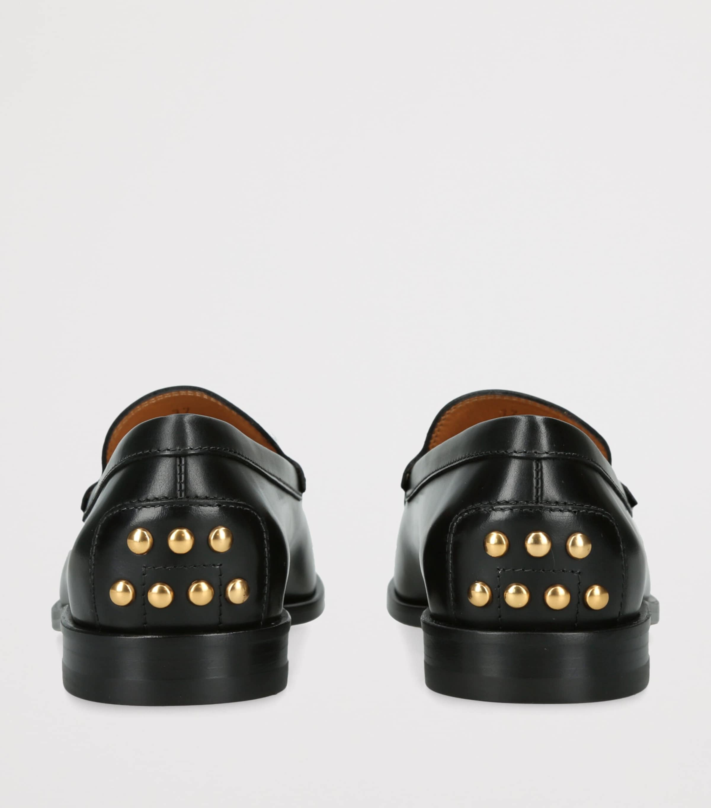 Tod's Calfskin Loafers Black Image 4