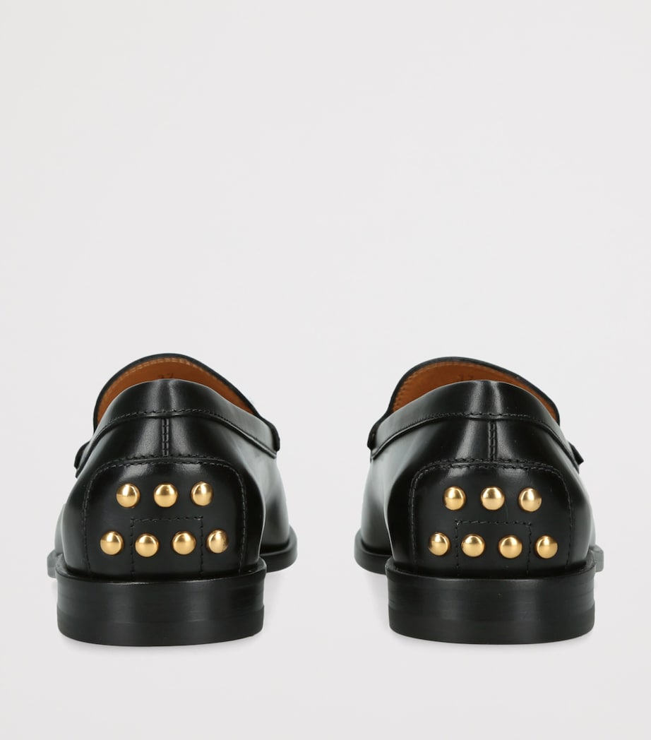 Tod's Calfskin Loafers Black Image 4