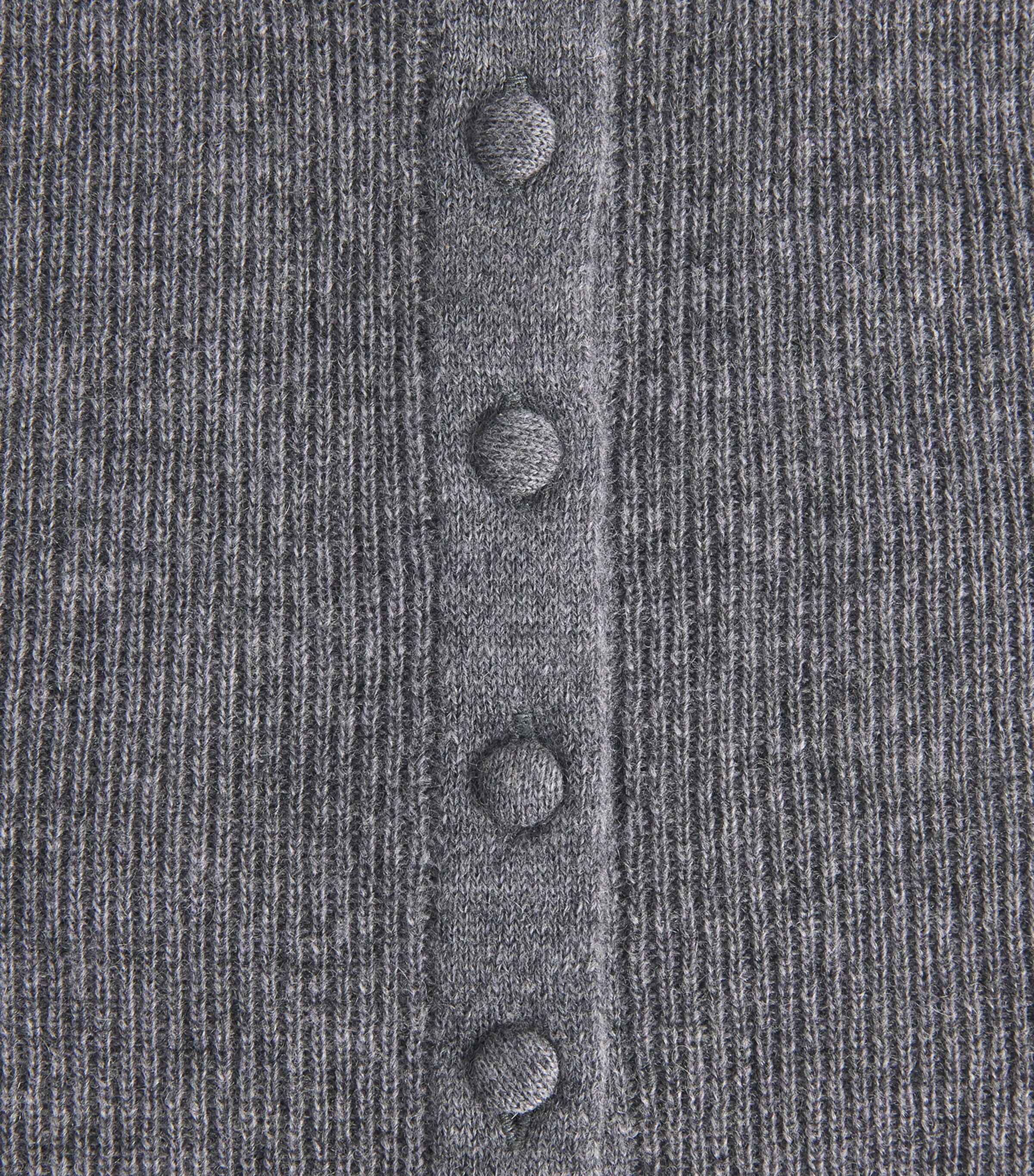 Citizens of Humanity Womens Wool-Cashmere Tabitha Cardigan Chrcl Hthr (dk Gry) Image 6