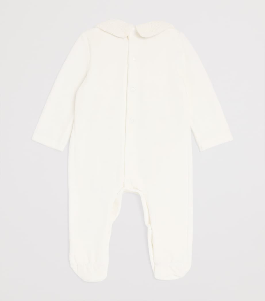 Cotton-Blend Velvet All-In-One (9 Months) 60 T362 Image 2