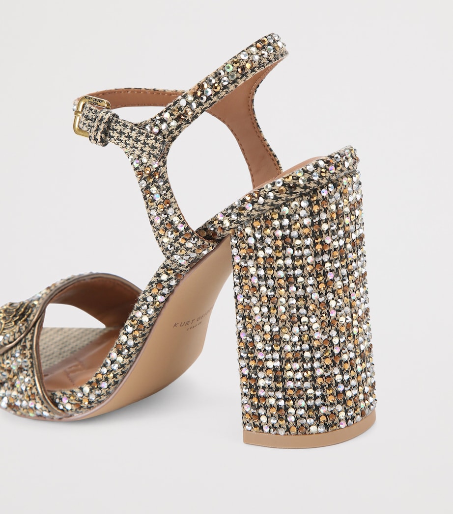 Embellished Langley Heeled Sandals BEIGE COMB Image 2