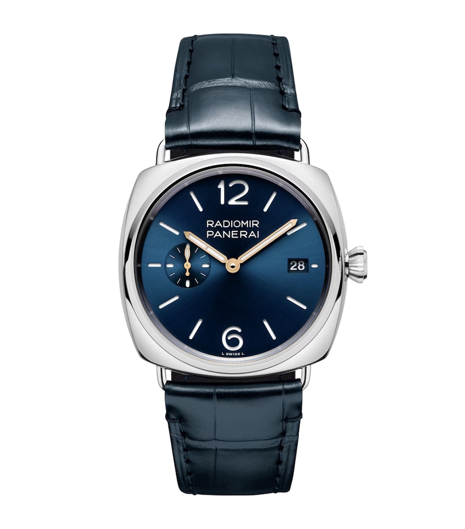 Panerai Steel Radiomir Watch 40mm Blue Image 1