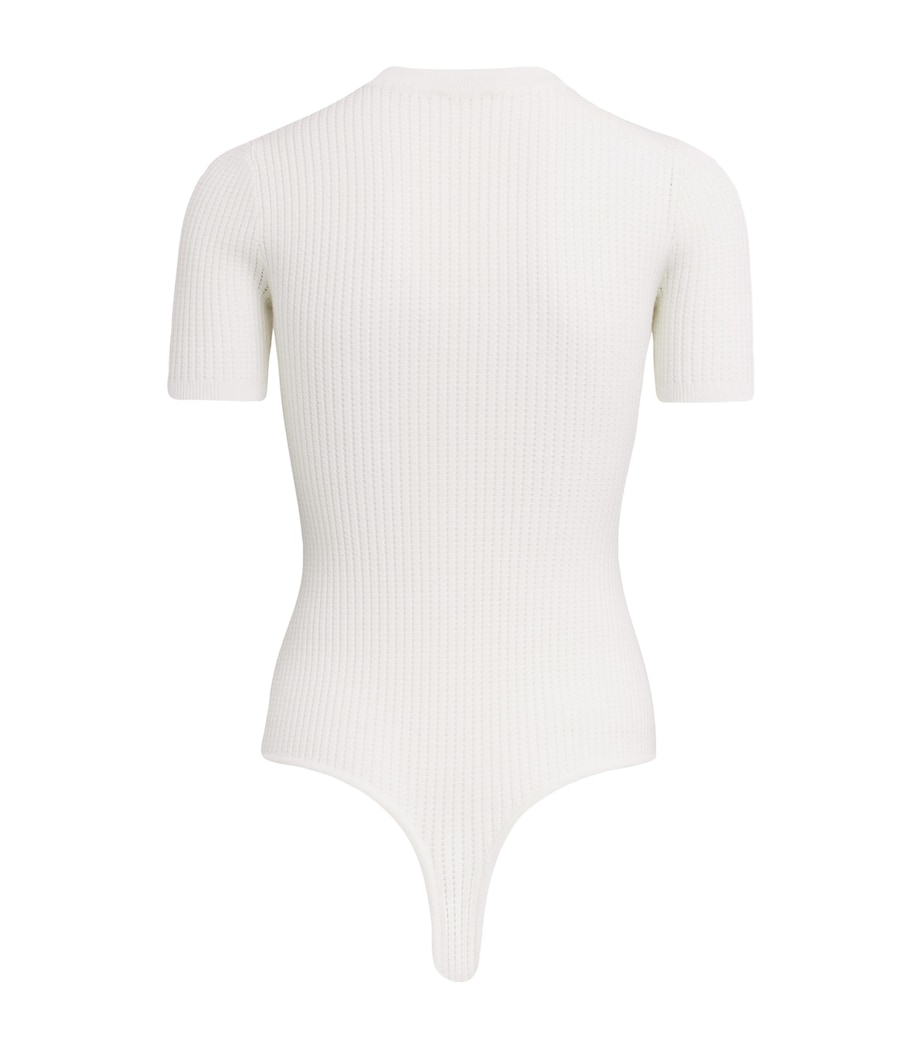 Wool-Blend Bodysuit BLANC NATUREL Image 2