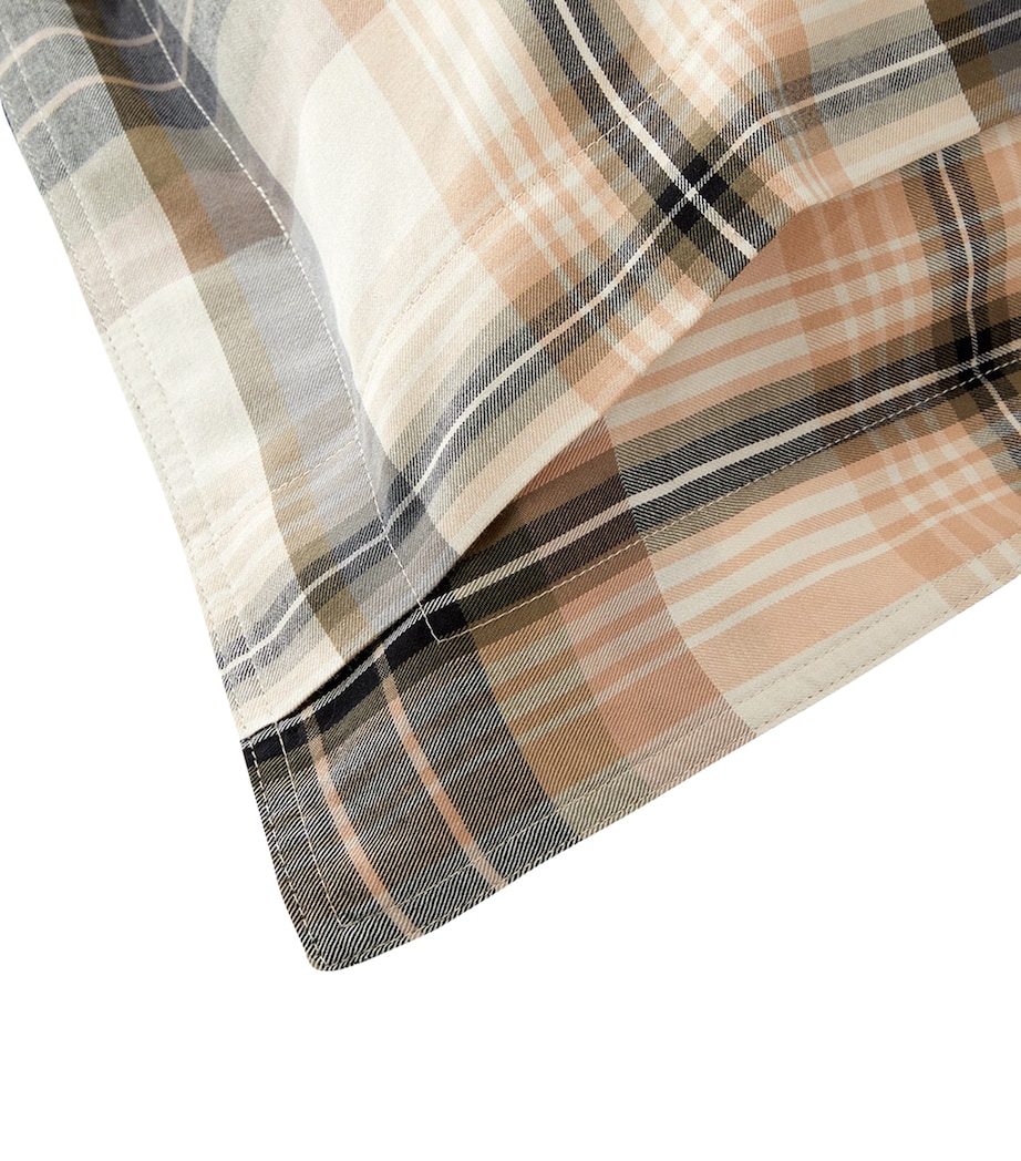 Adelina Square Oxford Pillowcase (65cm x 65cm) OATMEAL Image 3