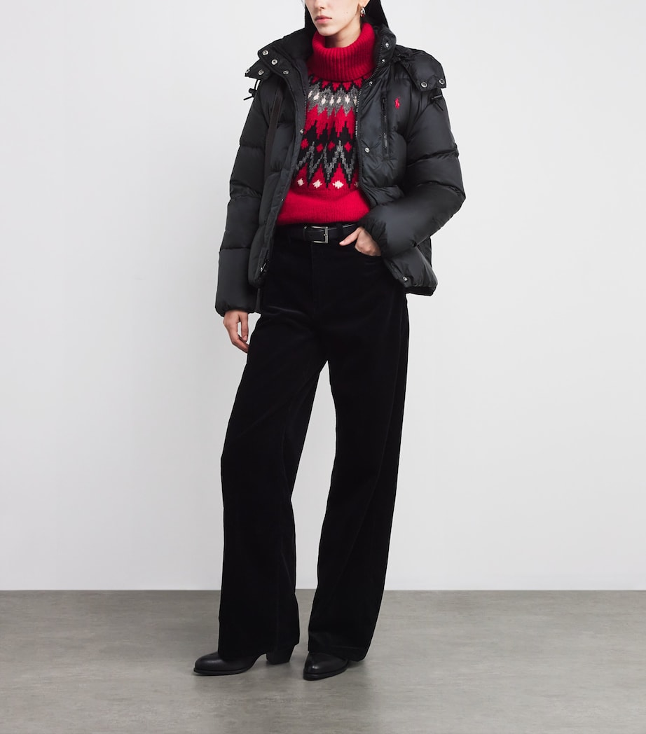 Down-Padded Puffer Jacket POLO BLACK Image 2