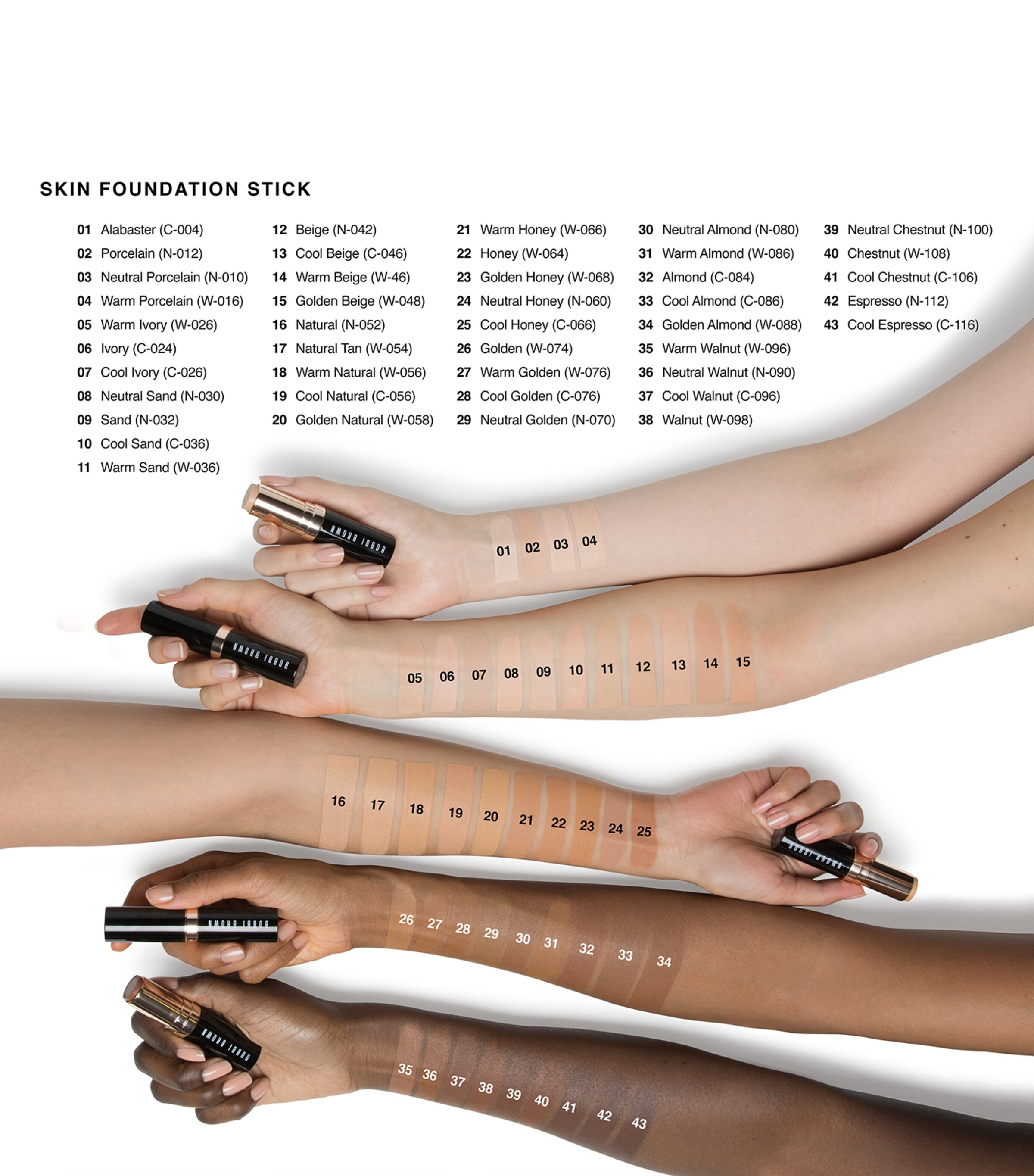 Bobbi Brown Skin Foundation Stick | Make-up | Face | Foundations | Designers | Bobbi Brown Bobbi Brown Skin Foundation Stick | Make-up | Face | Foundations | Designers | Bobbi Brown