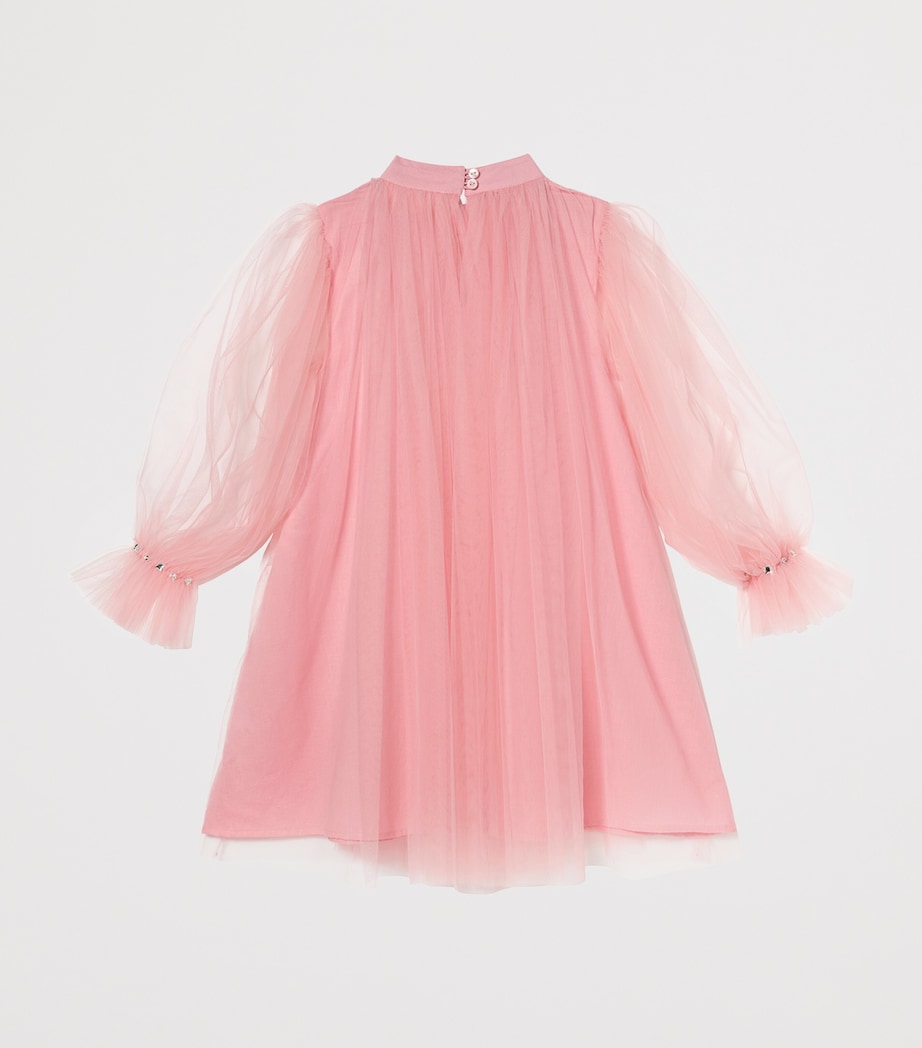 Tutu Du Monde Tulle Almas Dress (2-11 Years) Peach Blush Image 2