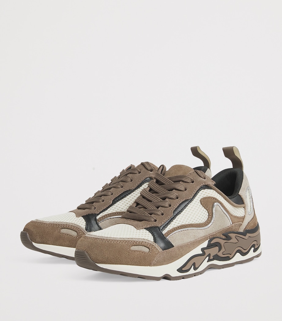 Flame Sneakers BROWN Image 3