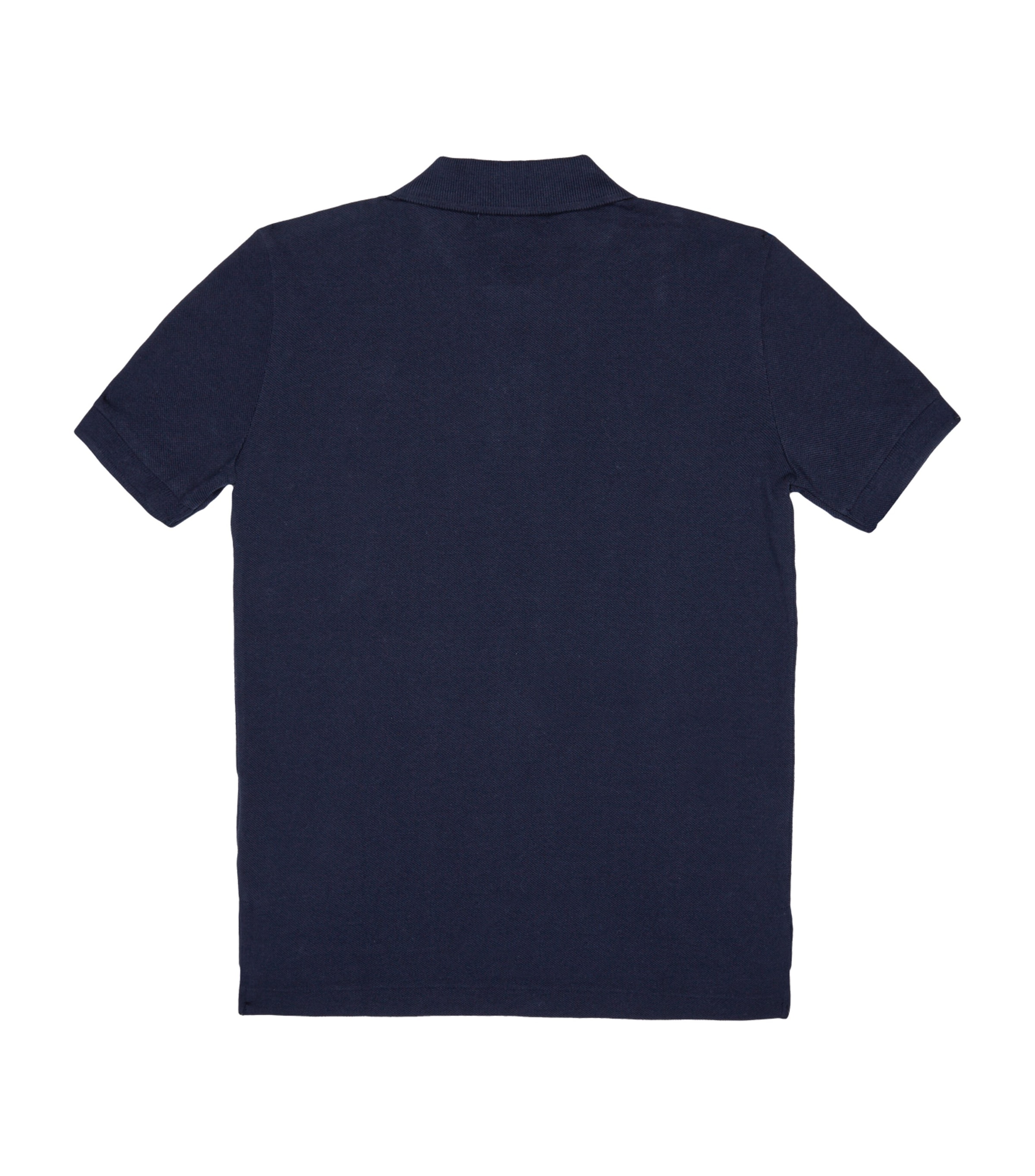 Custom Fit Polo Shirt (6-9 Years) NAVY Image 2