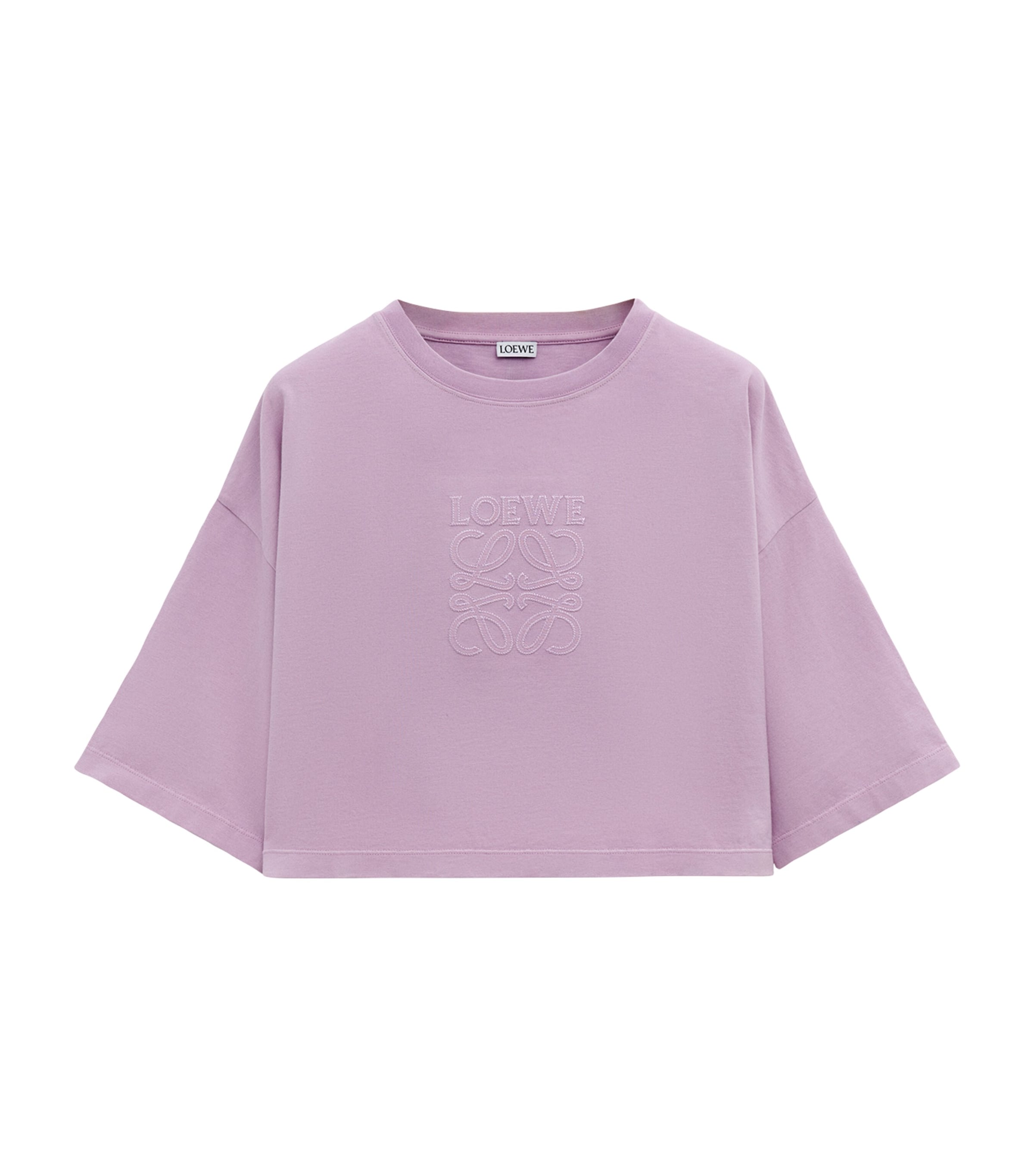 LOEWE CROPPED ANAGRAM T-SHIRT