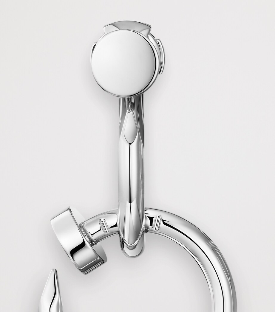 White Gold Juste un Clou Earrings WHITE GOLD Image 2