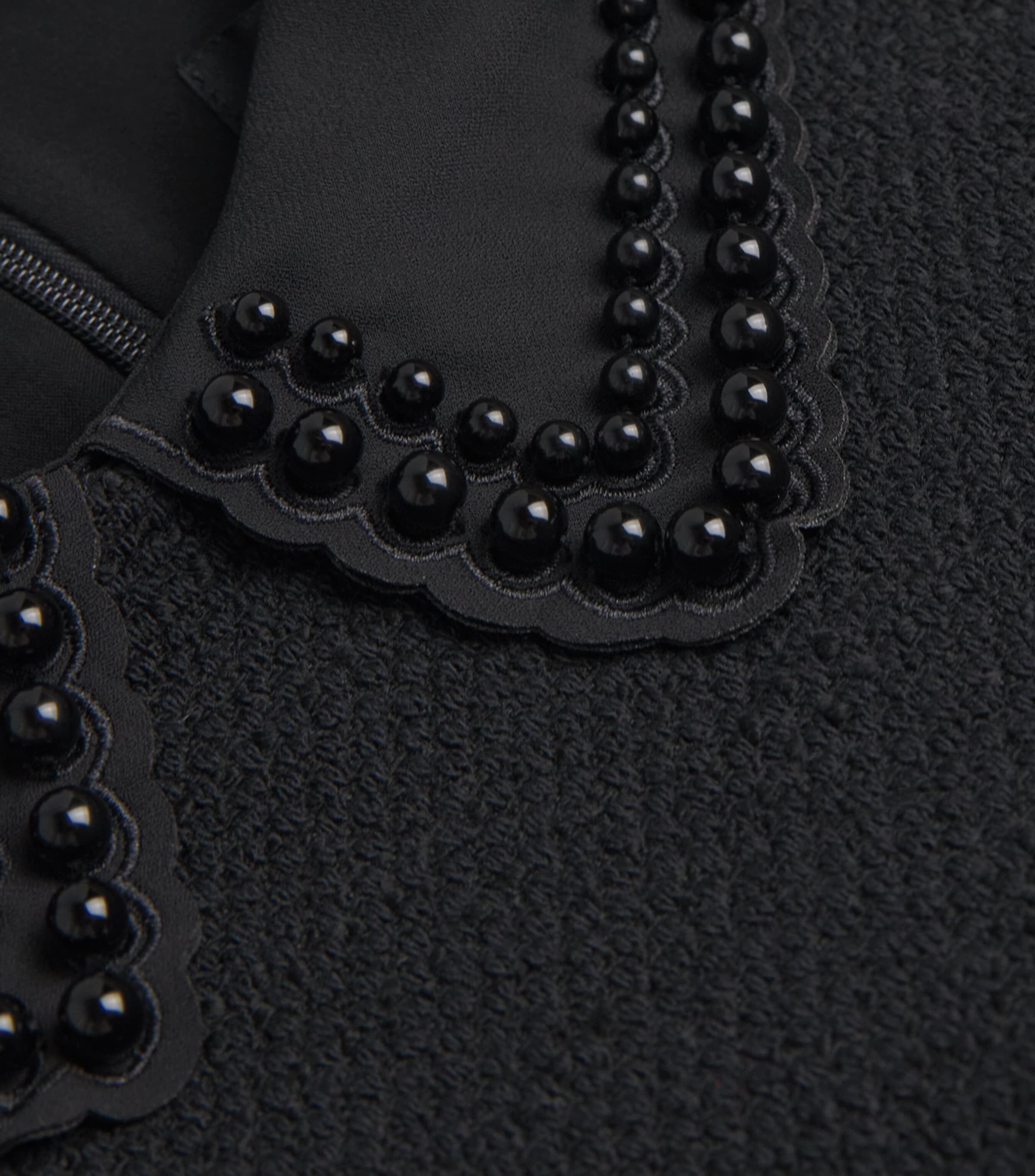 Tweed Mini Dress BLACK Image 5