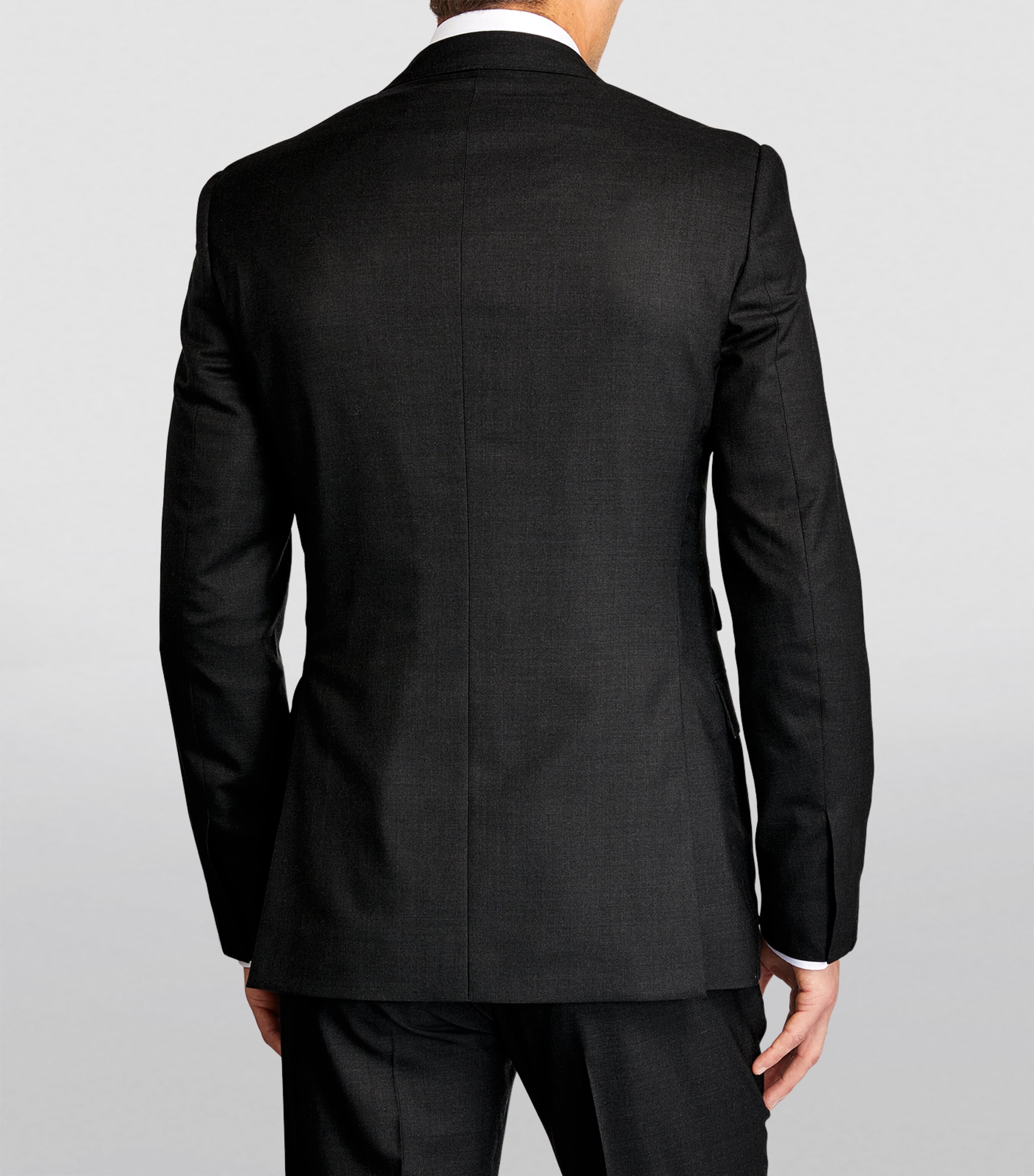 Wool 2-Piece Suit CHARCOAL Image 4