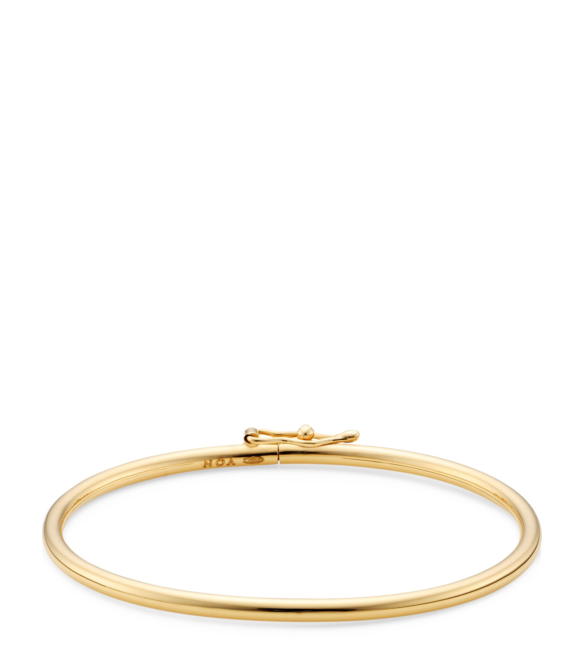 Shop Noa Mini Yellow Gold D'oro Baby Bangle