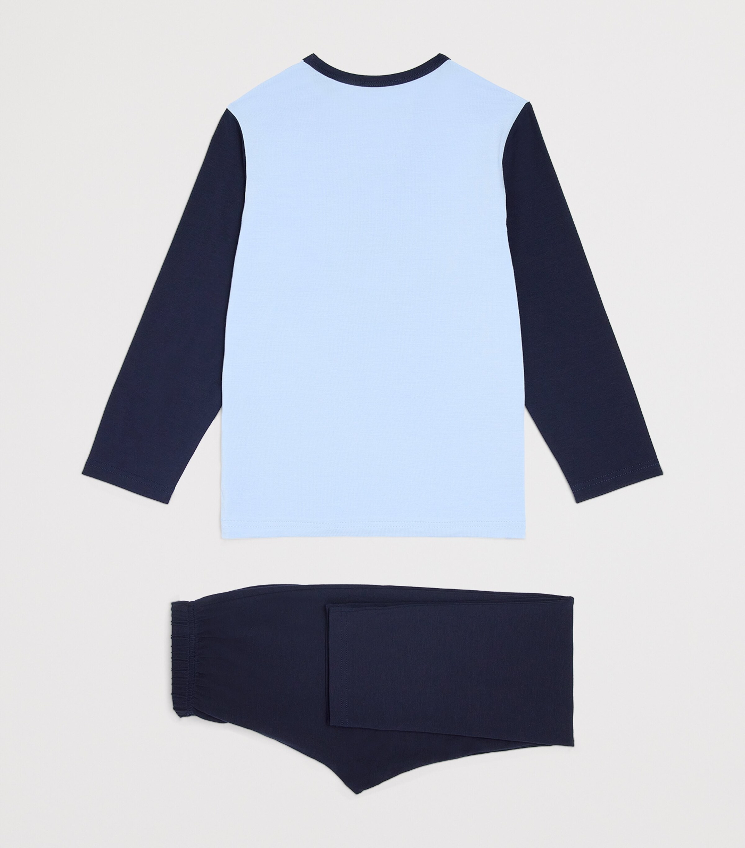 Polo Print Pyjamas (3-14 Years) U3 AZZURRO Image 2