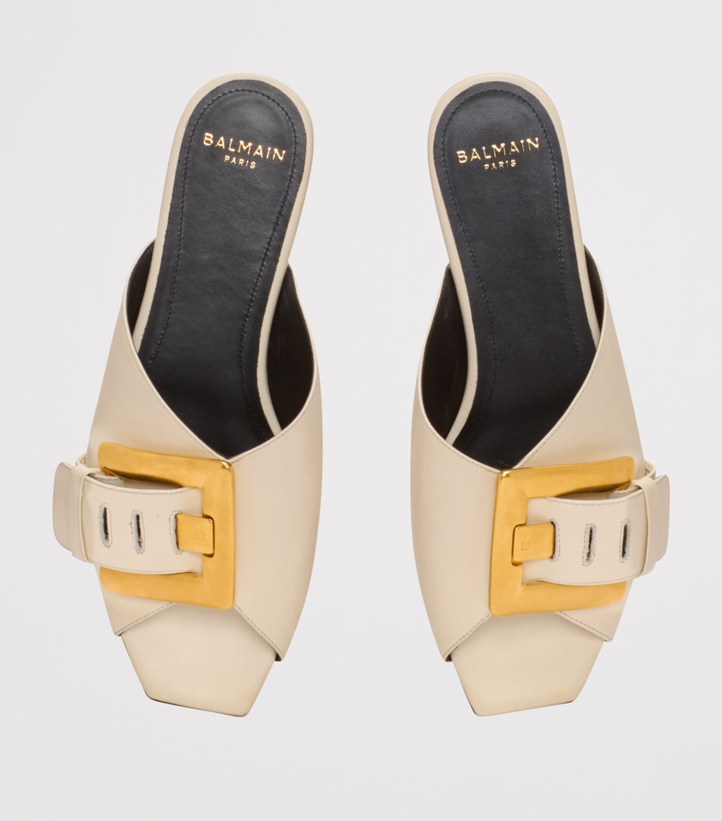 Leather Anthem Sandals 0AI IVOIRE Image 3