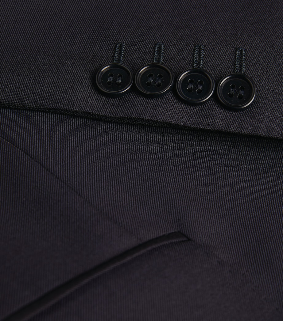 Wool 2-Piece Suit 31 NAVY Image 5