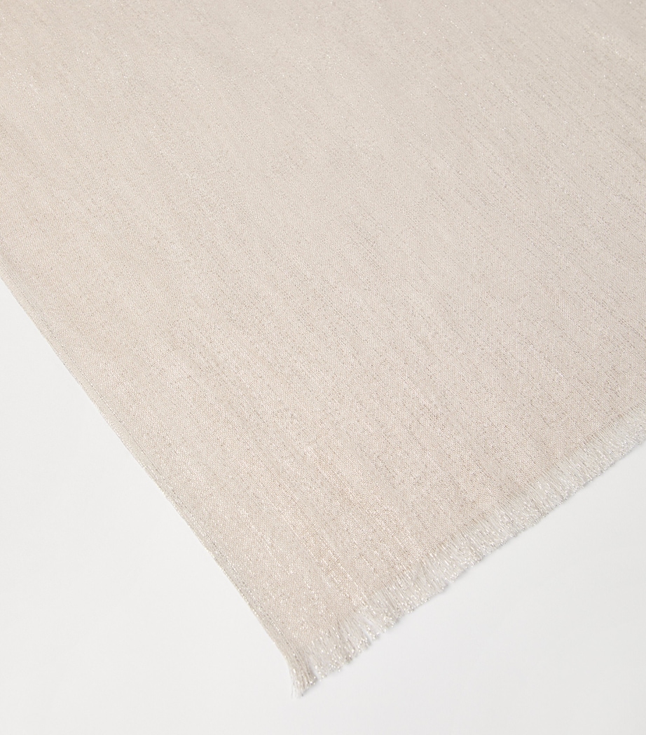 Cashmere-Silk Sparkling Scarf C9731 Image 3