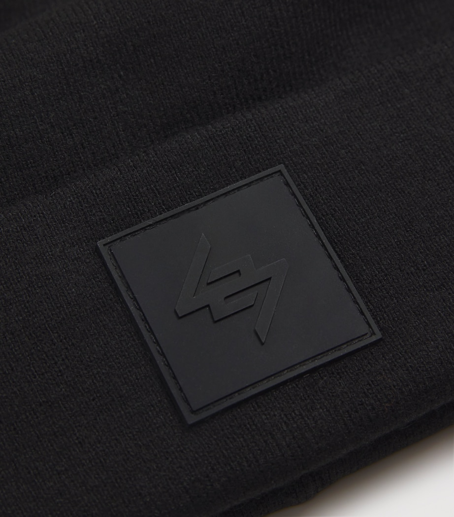 247 Patch Beanie BLACK Image 3