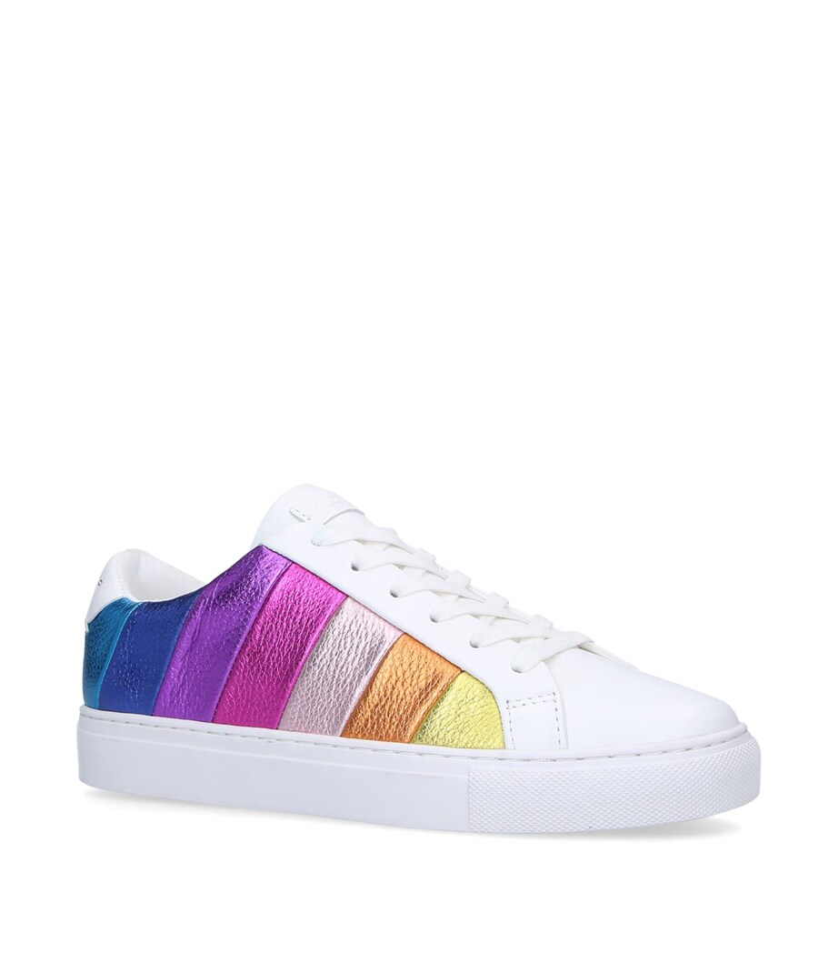 Leather Rainbow Lane Stripe Sneakers MULT/OTHER Image 3