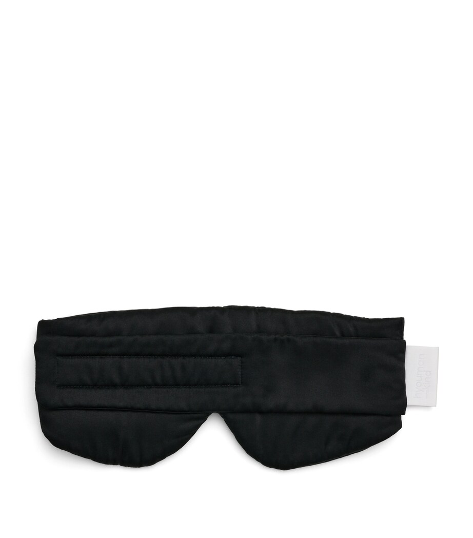 Silk Eye Mask BLACK Image 1