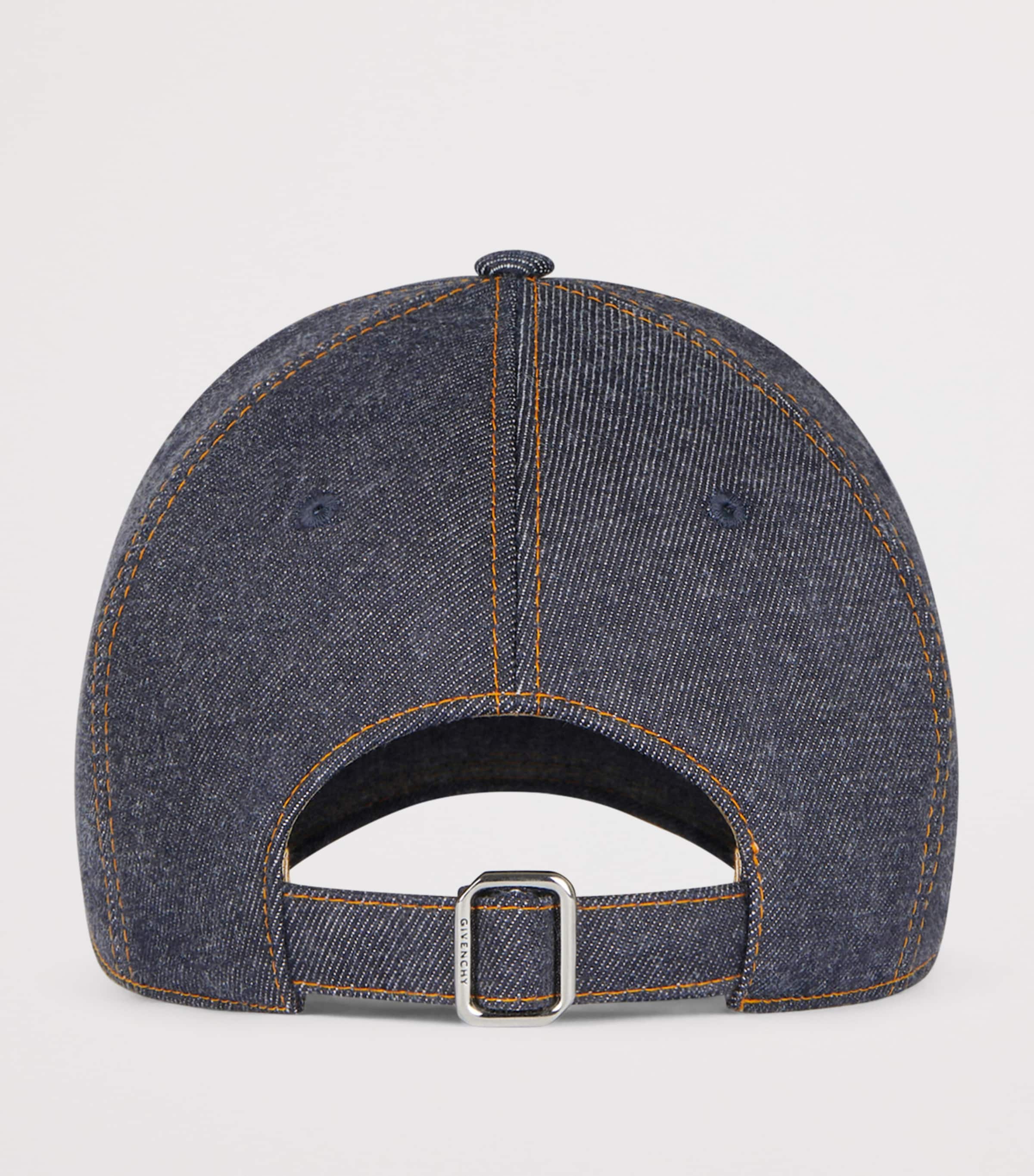 Denim Logo Baseball Cap INDIGO BLUE Image 3