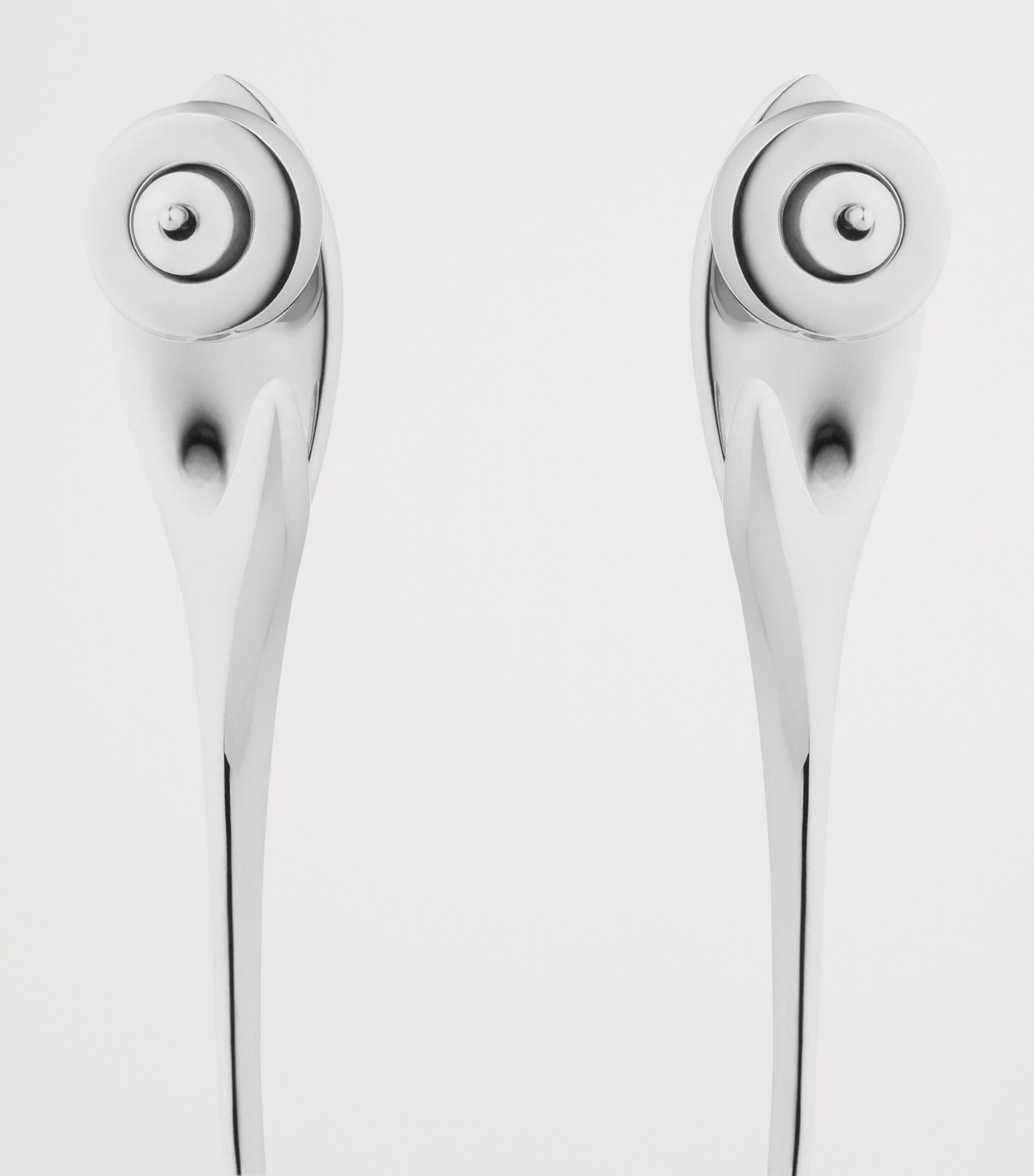 Spike Earrings SILVERY Image 5