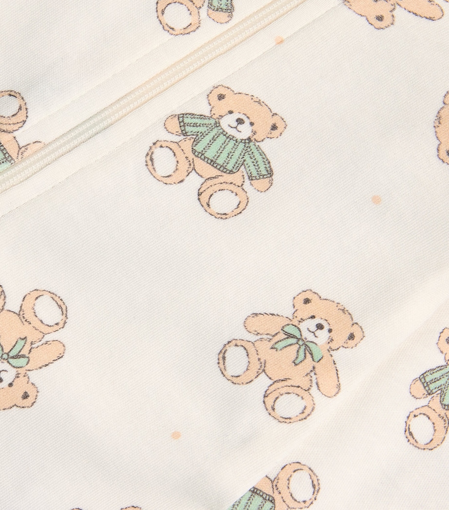 Harrods Henry Bear All-In-One and Hat Gift Set (0-18 Months) Ivory Image 3