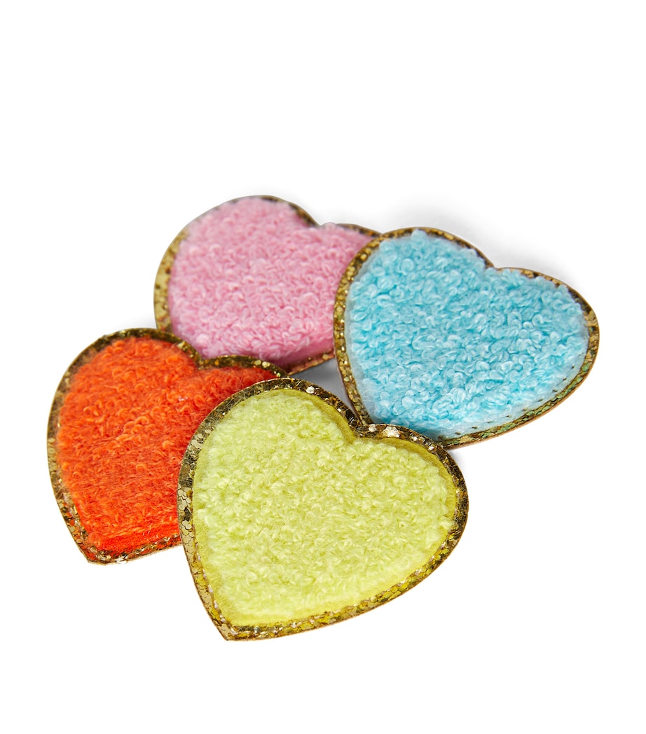 Sparkle Hearts 4-Piece Patch Set MULTI Image 2
