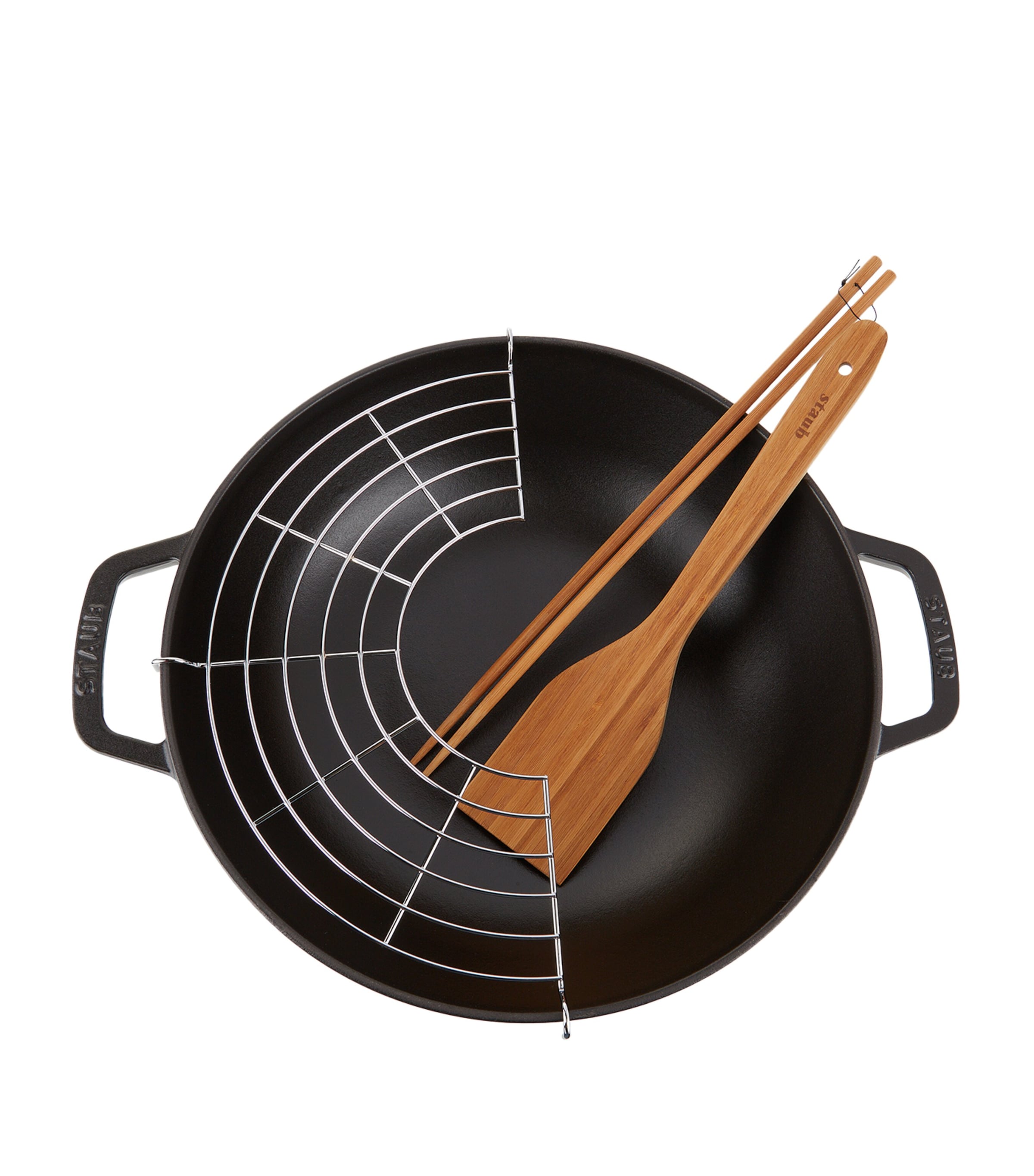 Black Perfect Pan Wok (30cm) BLACK Image 2