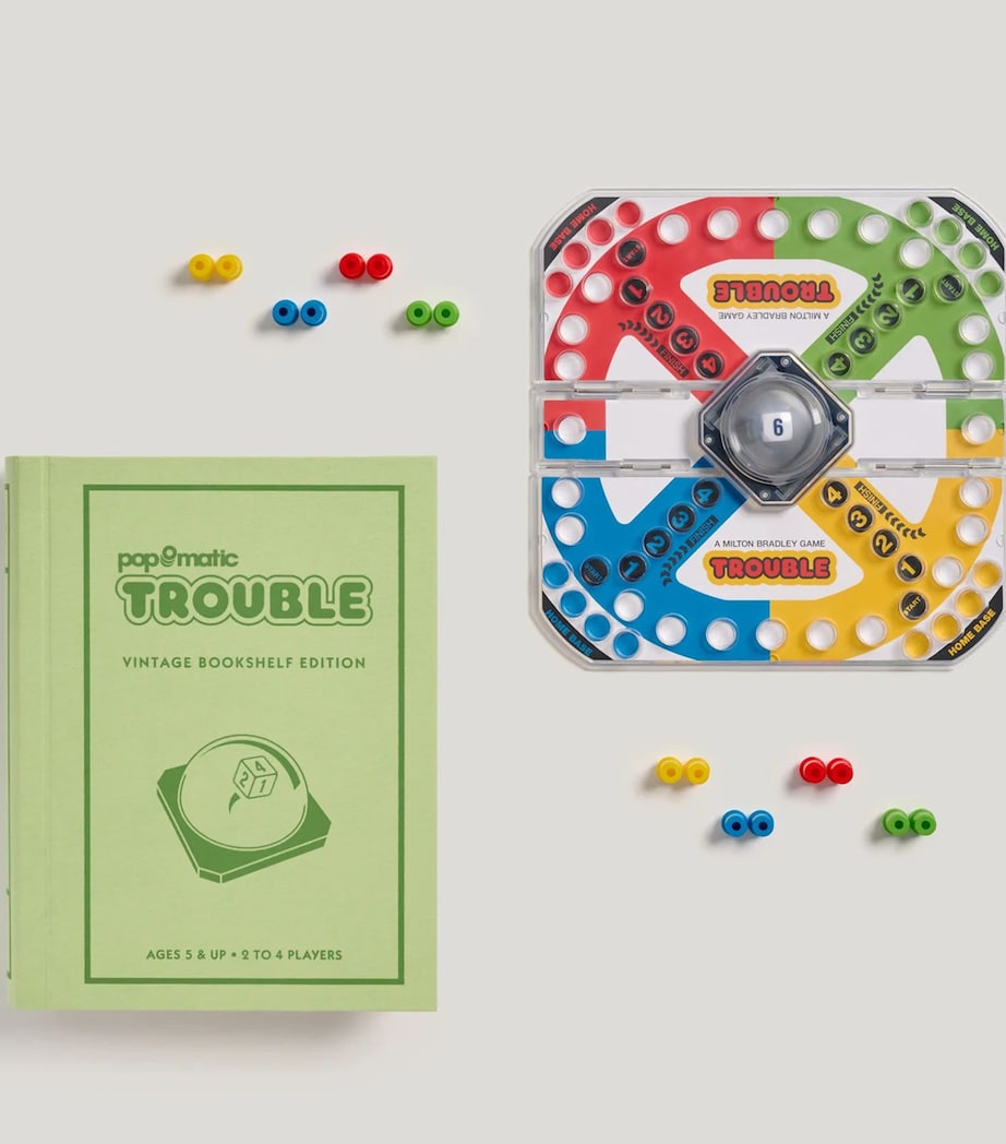 Trouble Vintage Bookshelf Edition Board Game MULTI Image 4