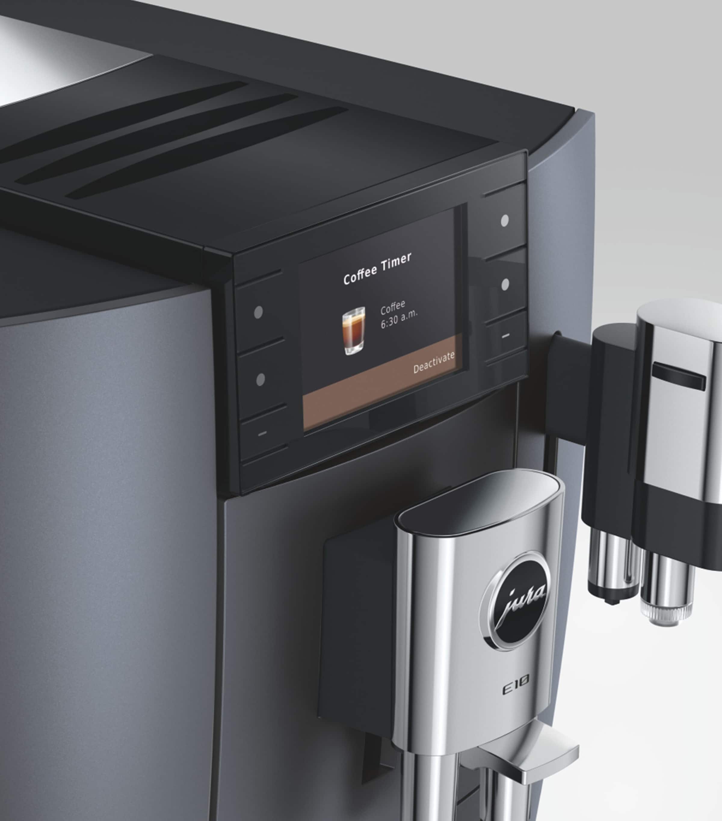 Jura E10 Coffee Machine Grey Image 7