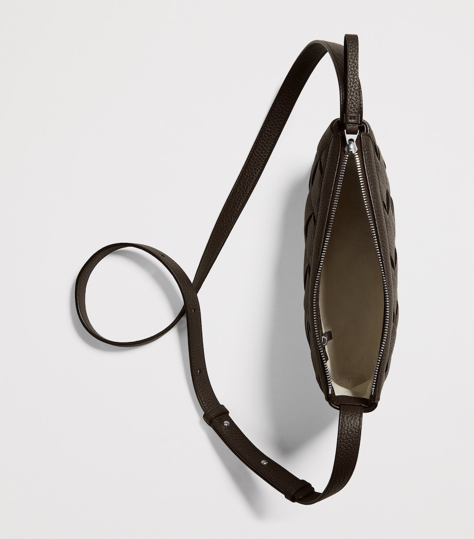 Bottega Veneta Leather Diago Cross-Body Bag Image 5
