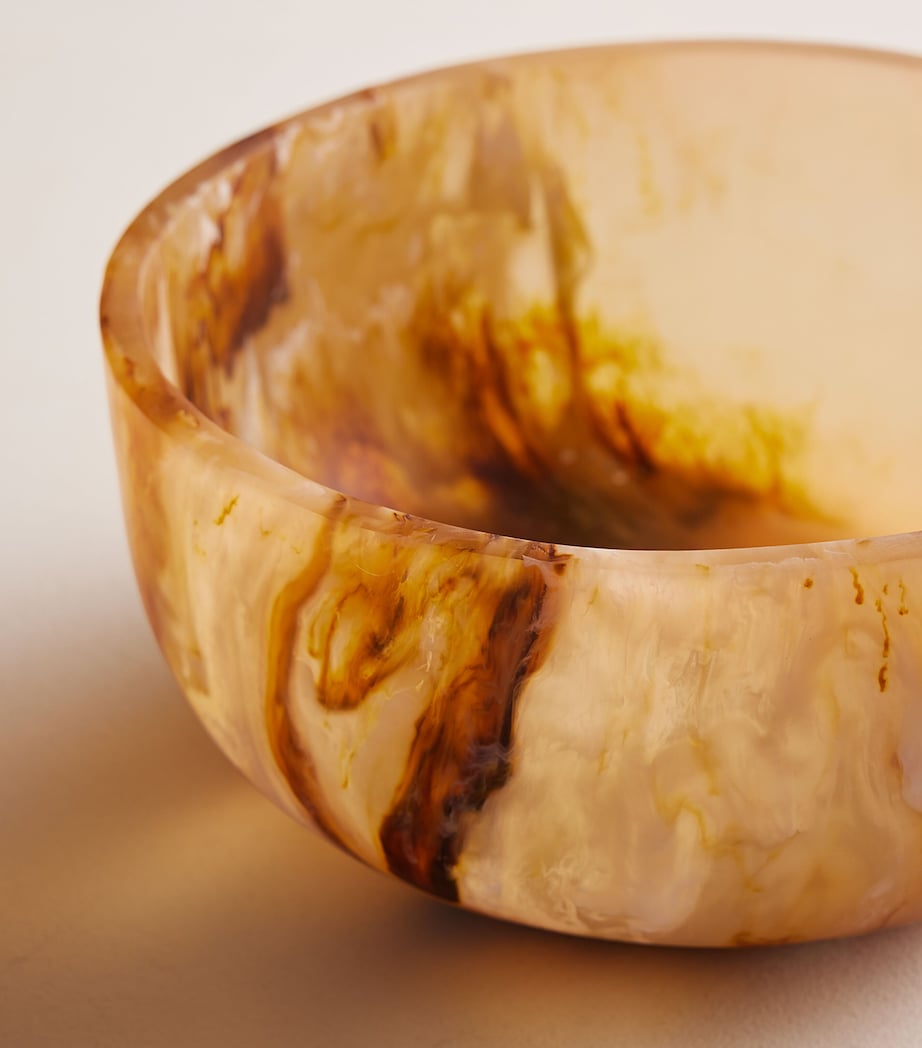 Soho Home Resin Miller Salad Bowl (26cm) Brown Image 3
