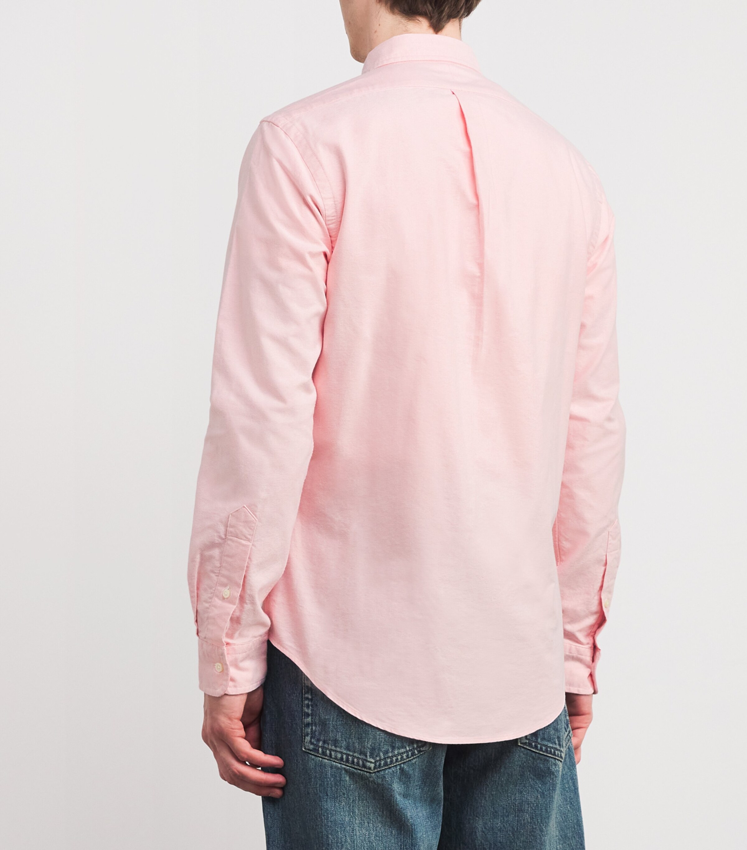 Slim Oxford Shirt PINK Image 4