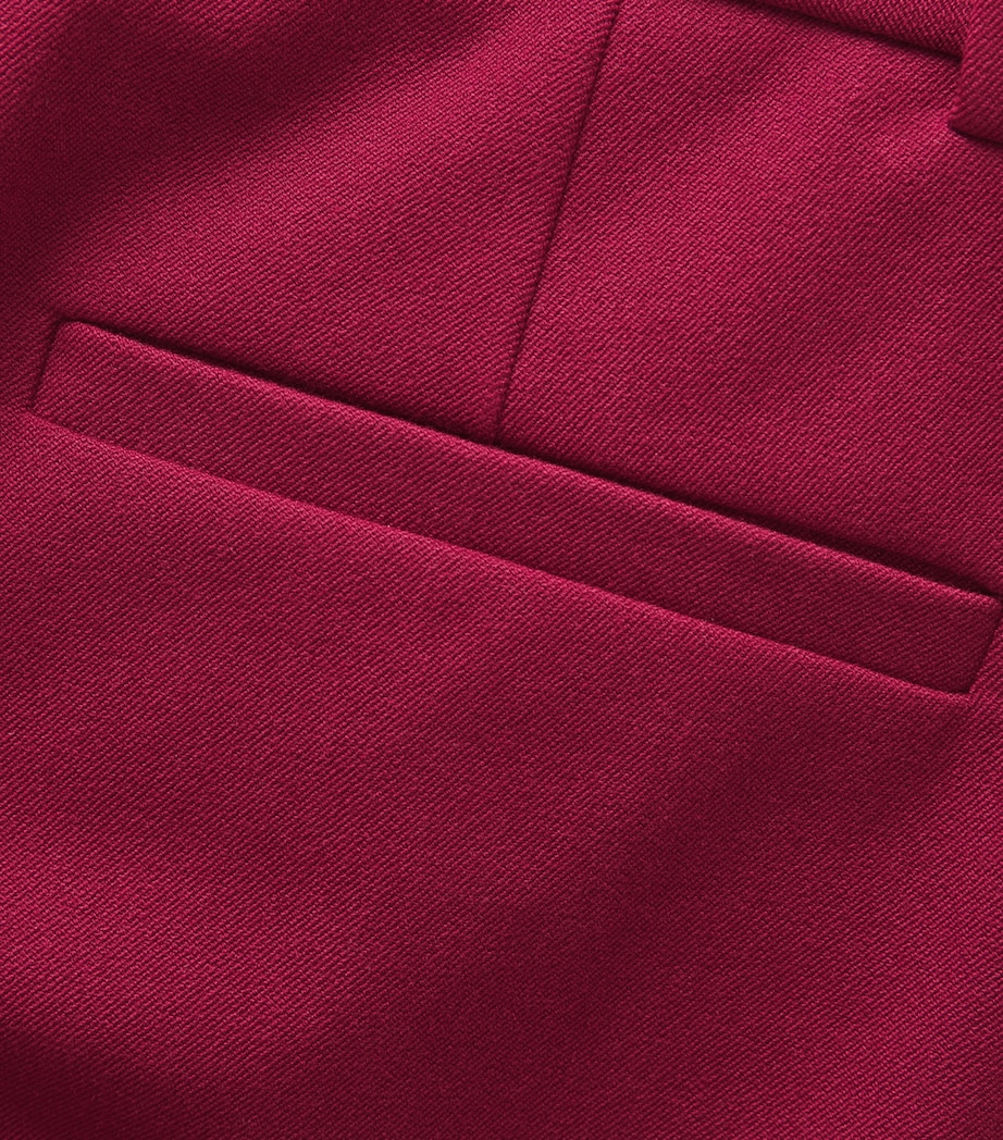 Gabardine Stretch Coleman Trousers RUBY Image 5