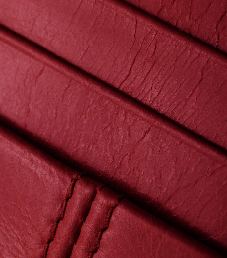 Prada Leather Card Holder Red Image 3