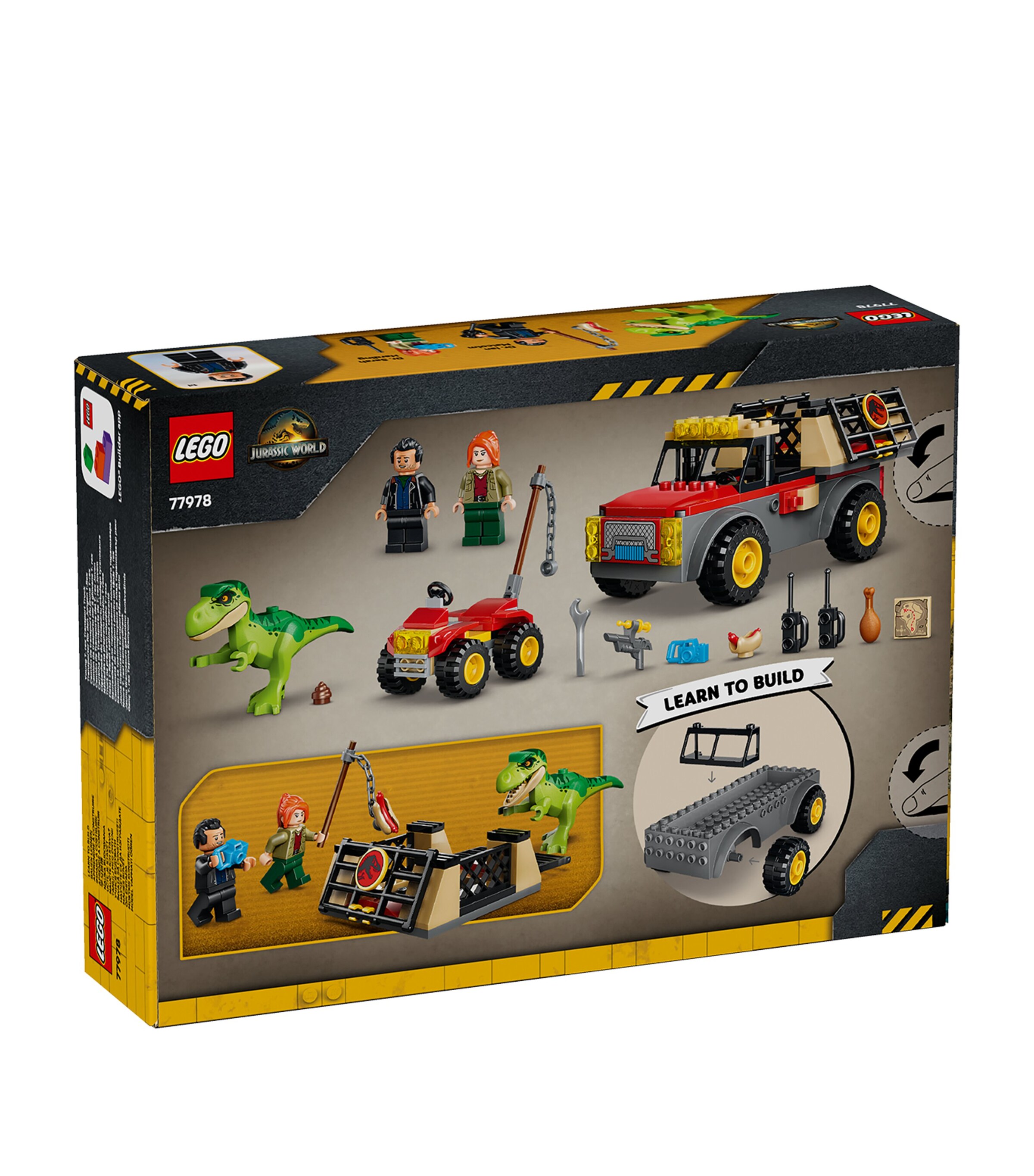 Lego Jurassic World Young T. Rex Transport Truck 77978 Image 2