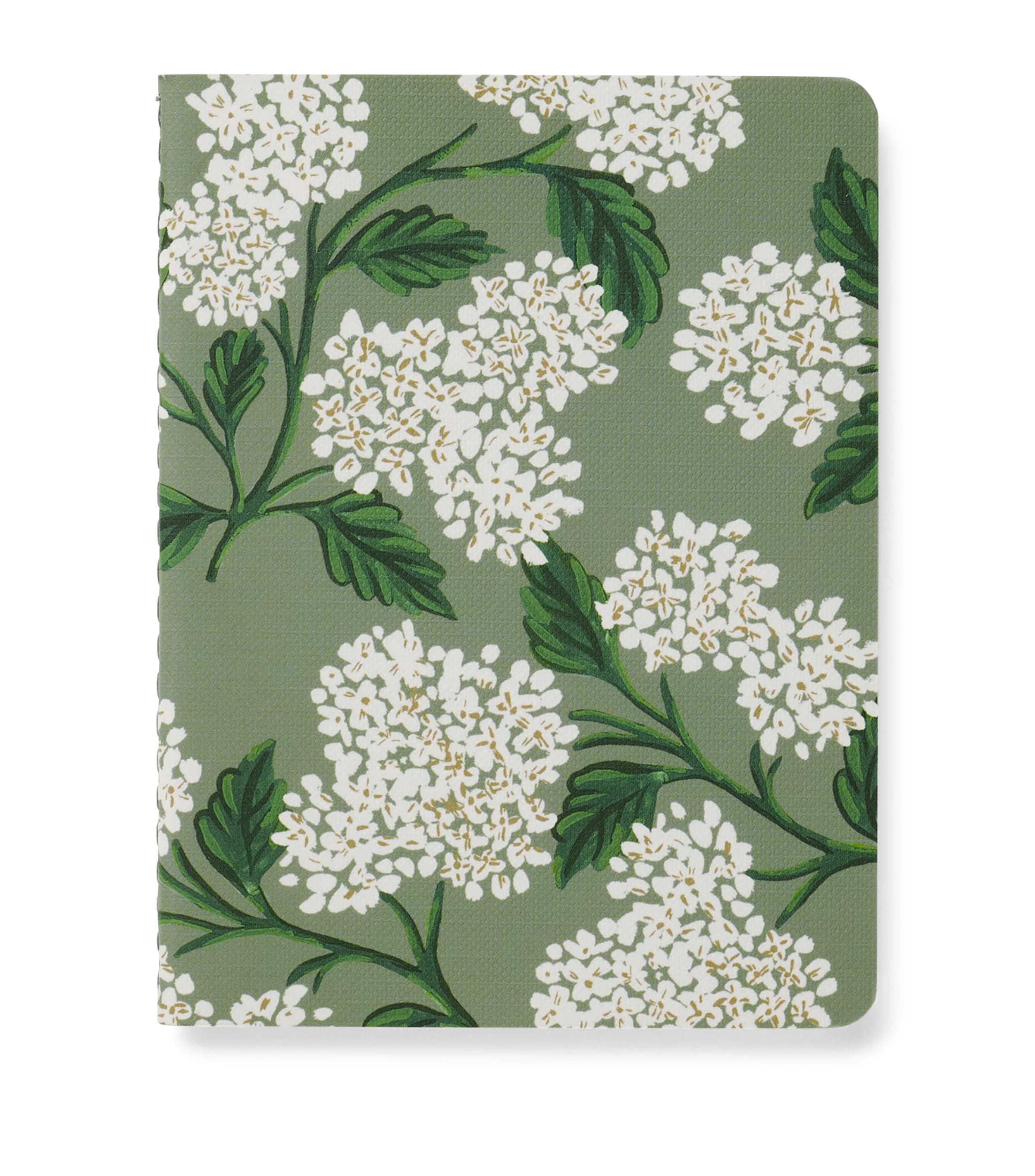 Set of 5 Hydrangea Pocket Notebooks MULTI Image 1