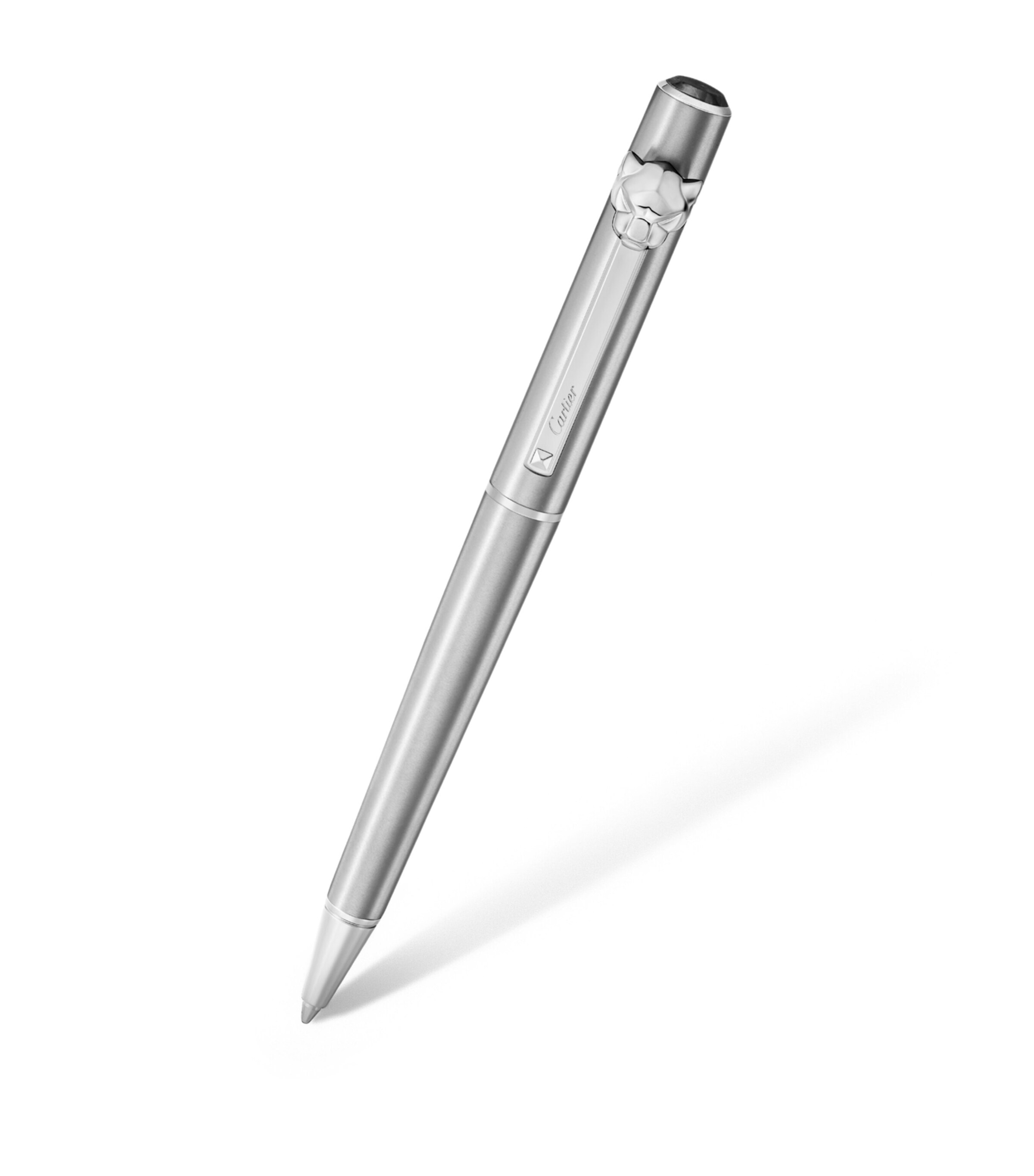 Small Panthère de Cartier Ballpoint Pen GOLD METAL Image 4