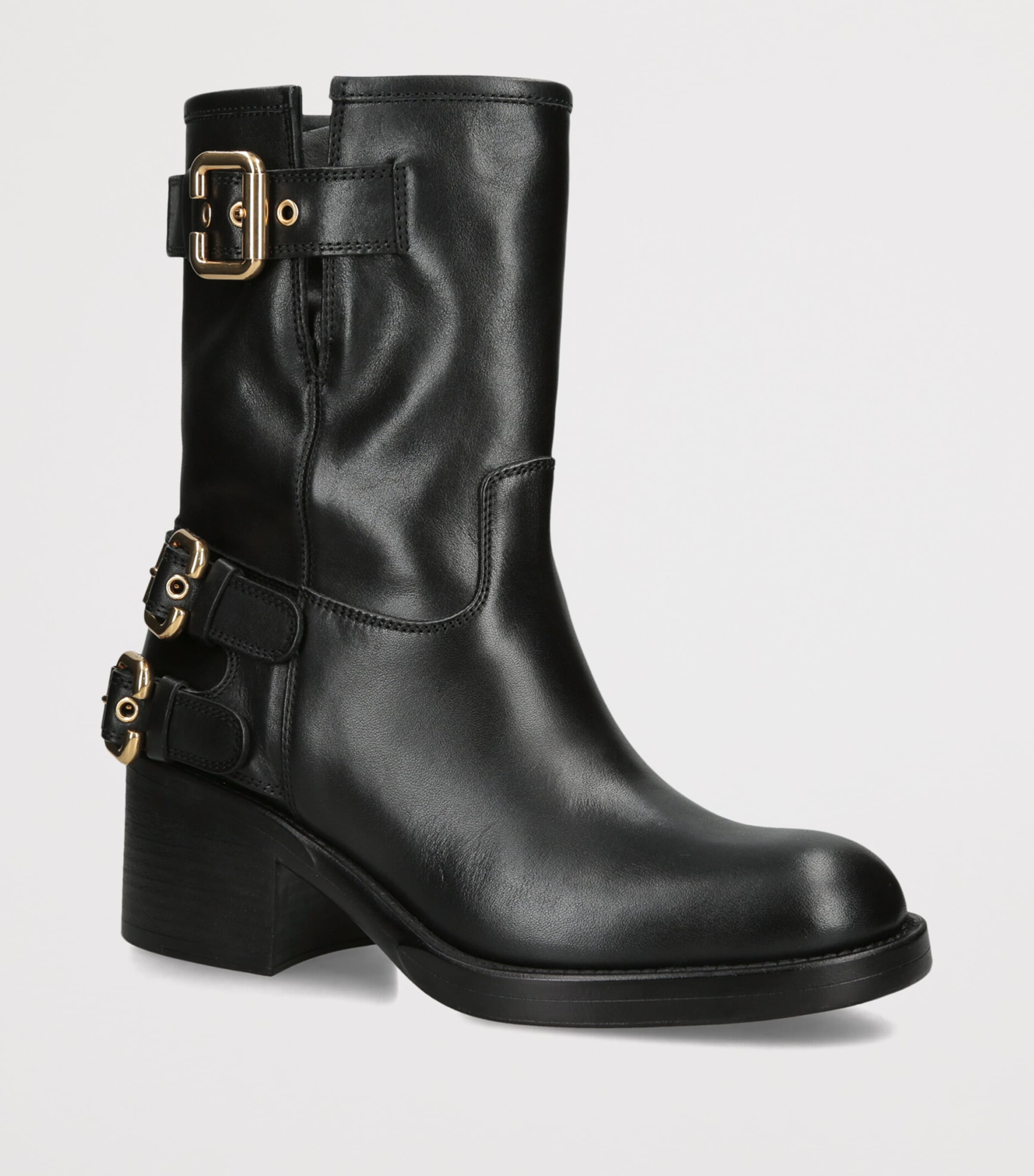 Chloé Leather Dakota Ankle Boots 60 Black Image 2