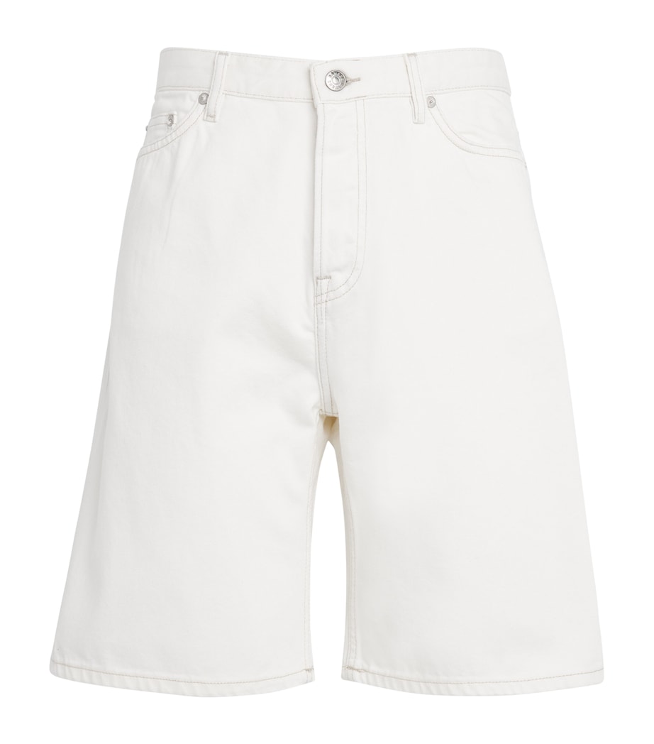 Saeddie Denim Shorts WHITE ROCK CLR002163 Image 1