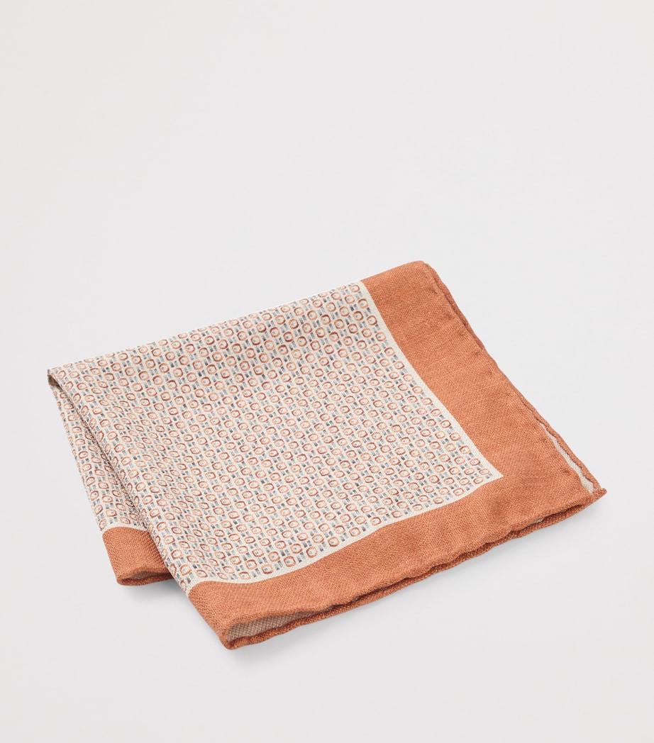 Silk Digital Print Pocket Square 819 Image 3