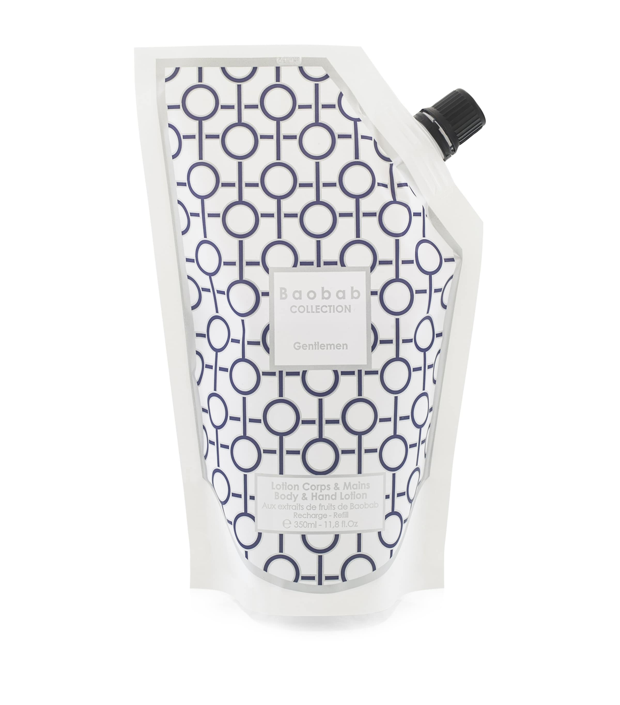 Baobab Collection Gentlemen Body And Hand Lotion - Refill In White