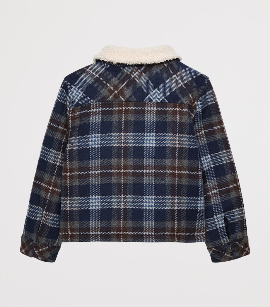 Theodore Jacket (2-5 Years) NAVY CHECK Image 2