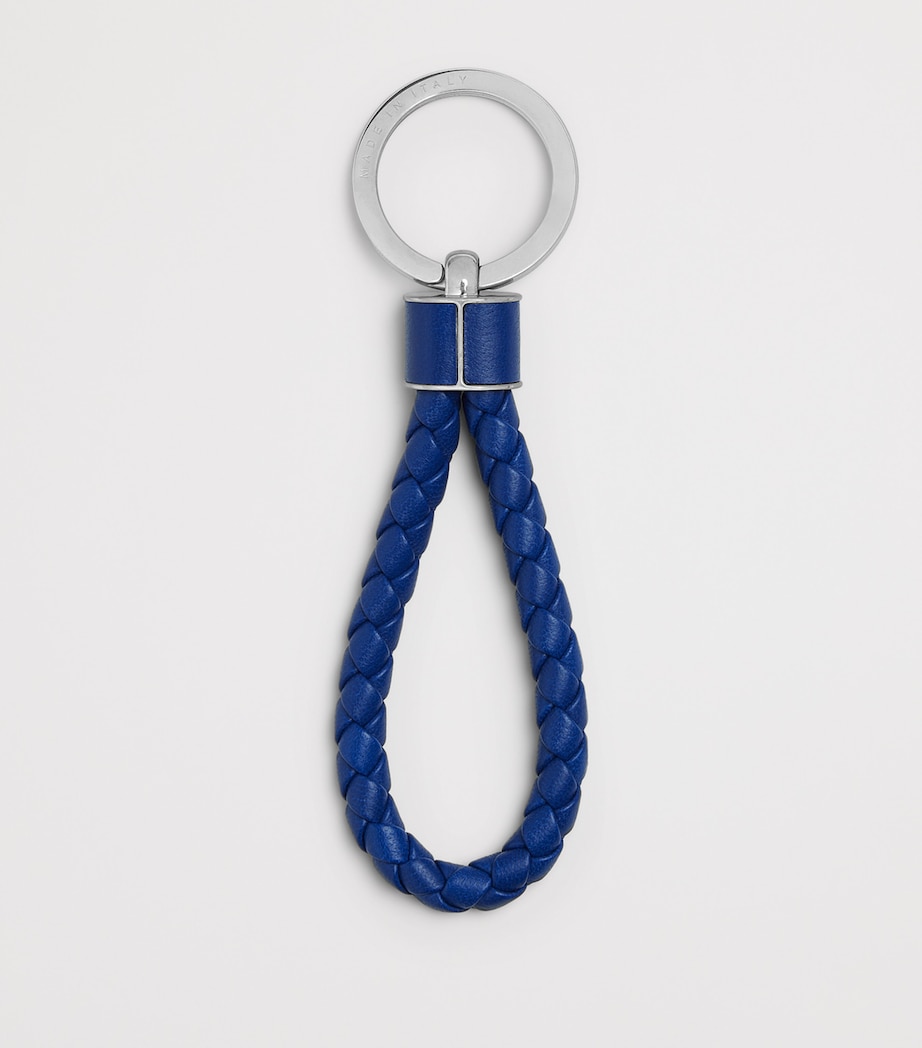 Leather Intreccio Keyring 4298 Image 2
