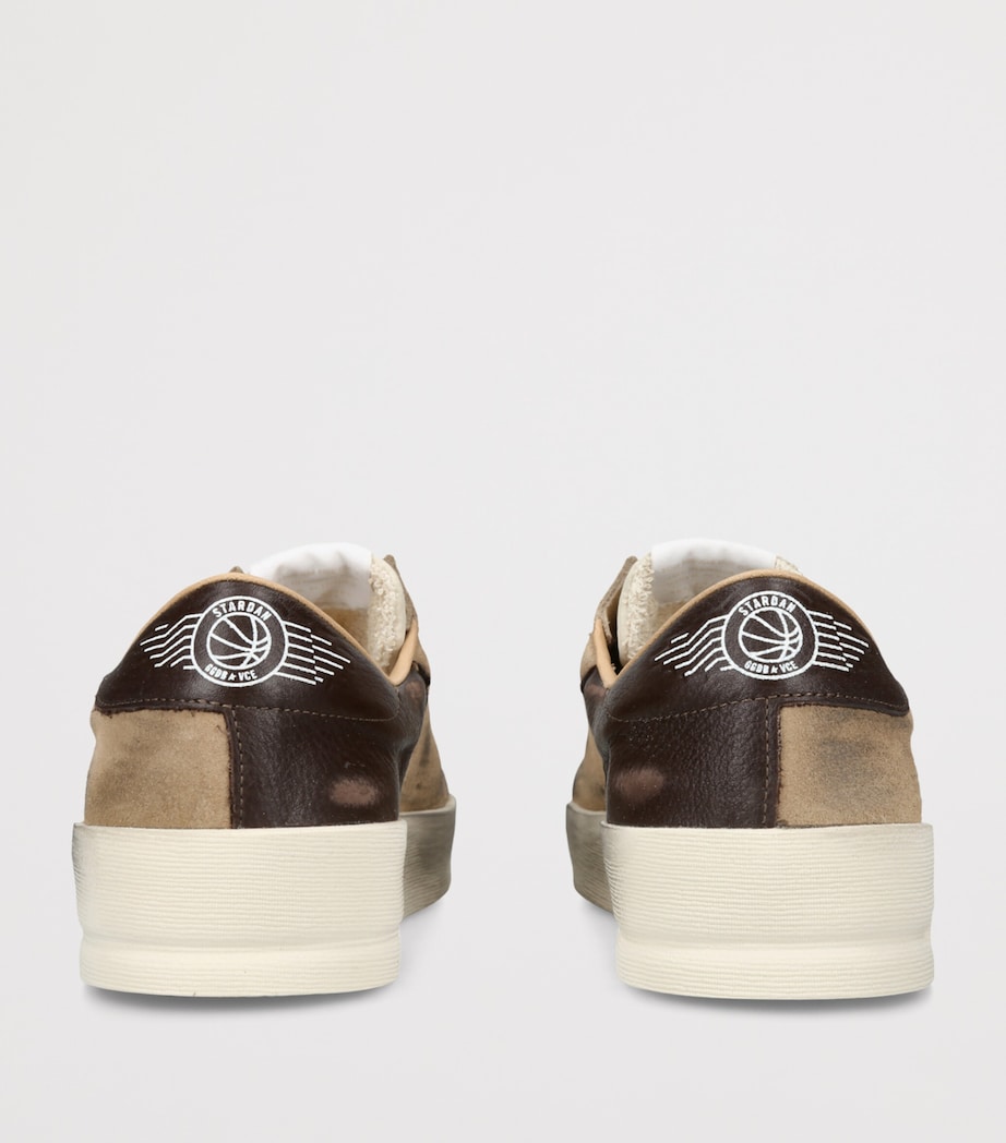 Golden Goose Suede Stardan Sneakers Beige Comb Image 4