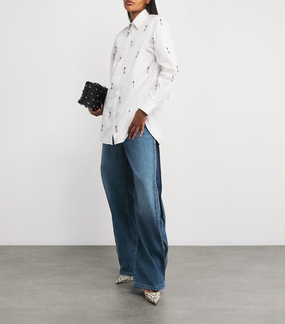 Gastone Wide-Leg Jeans 005 MIDNIGHT BLUE Image 2