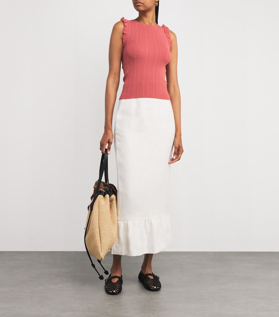 Crimini Tank Top DARK PINK Image 2